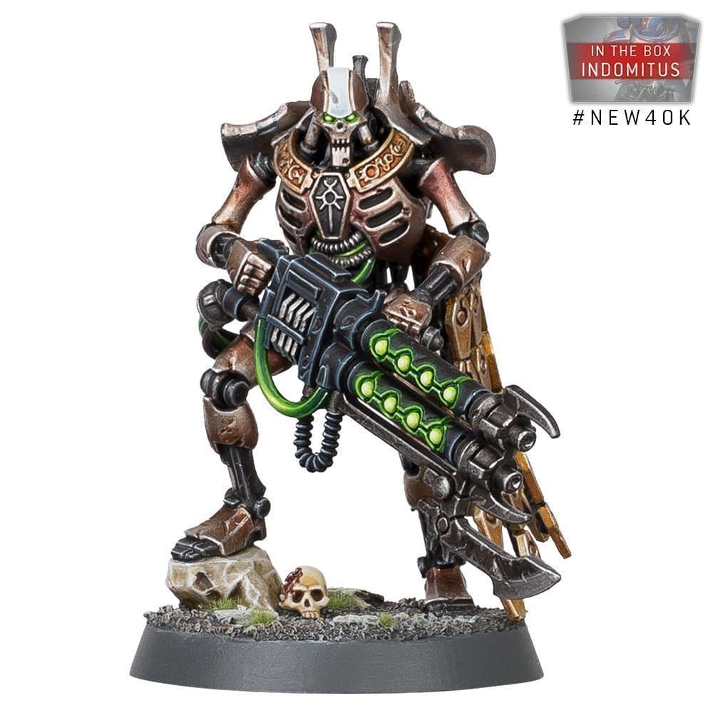 Warhammer 40k - Indomitus - Necron Royal Warden ny på sprue