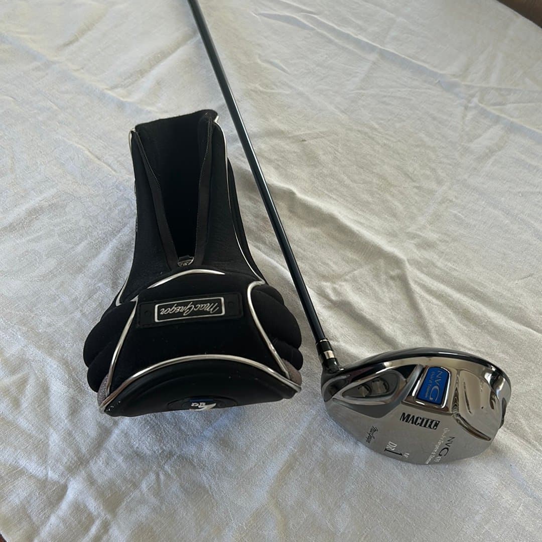 MacGregor MACTEC NVG 435 DR1 Golf Driver 9.5° med Headcover