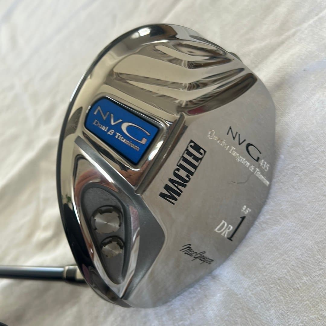 MacGregor MACTEC NVG 435 DR1 Golf Driver 9.5° med Headcover