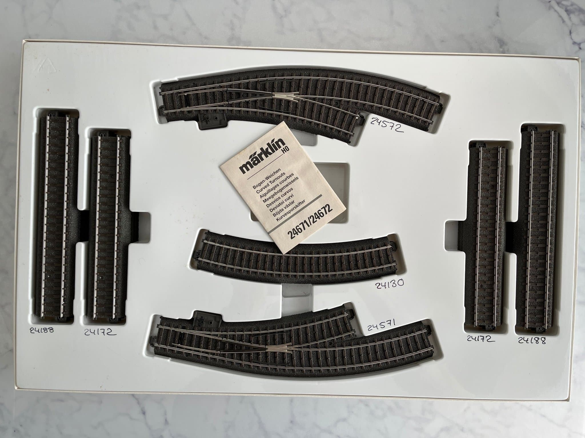 Märklin C-räls tilläggssats 24903