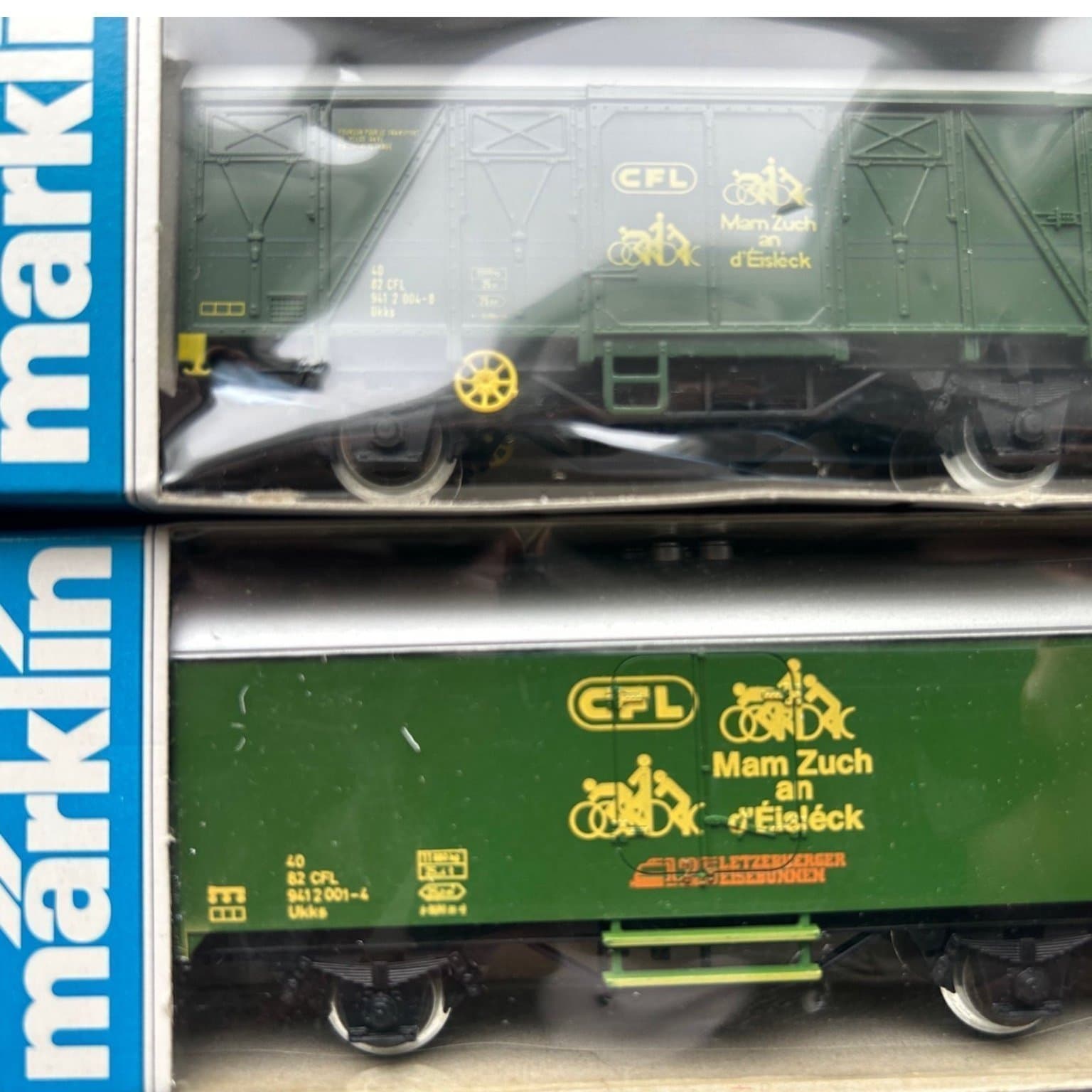 Märklin HO 4405 och 4491 Godsvagnar - 4-pack