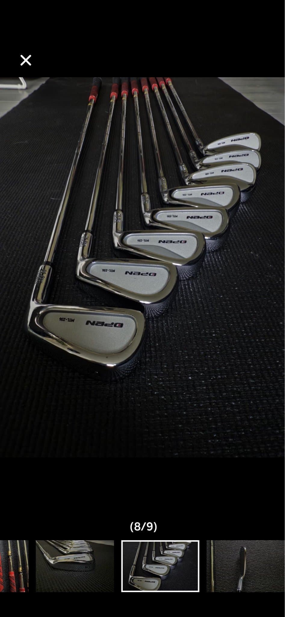 Golfklubbor Open MTL-238 Järnset som nya