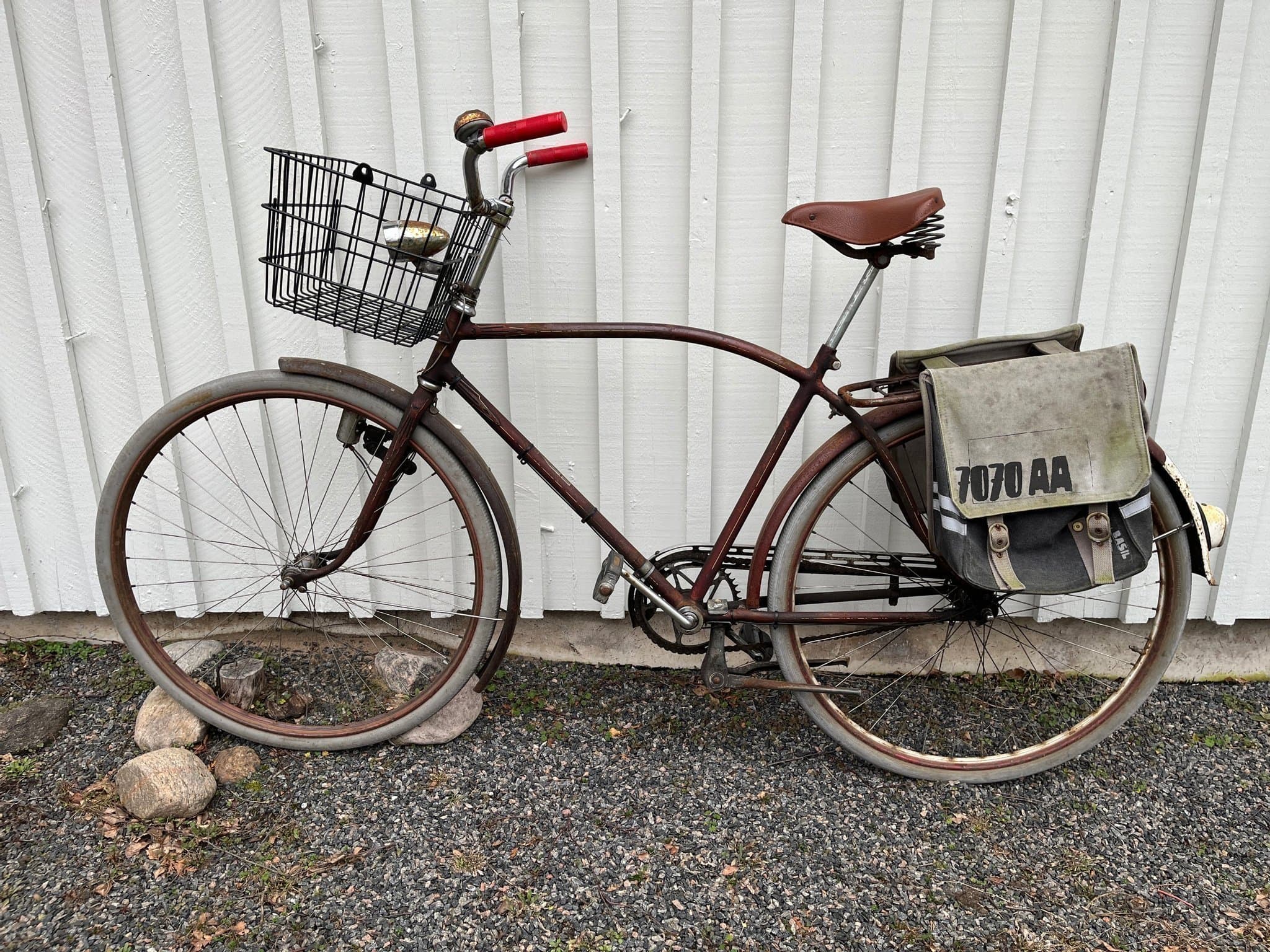 KING Gammal Äldre Veterancykel Herrcykel,Reto cykel,Vintage cykel,Antik cykel,Ok