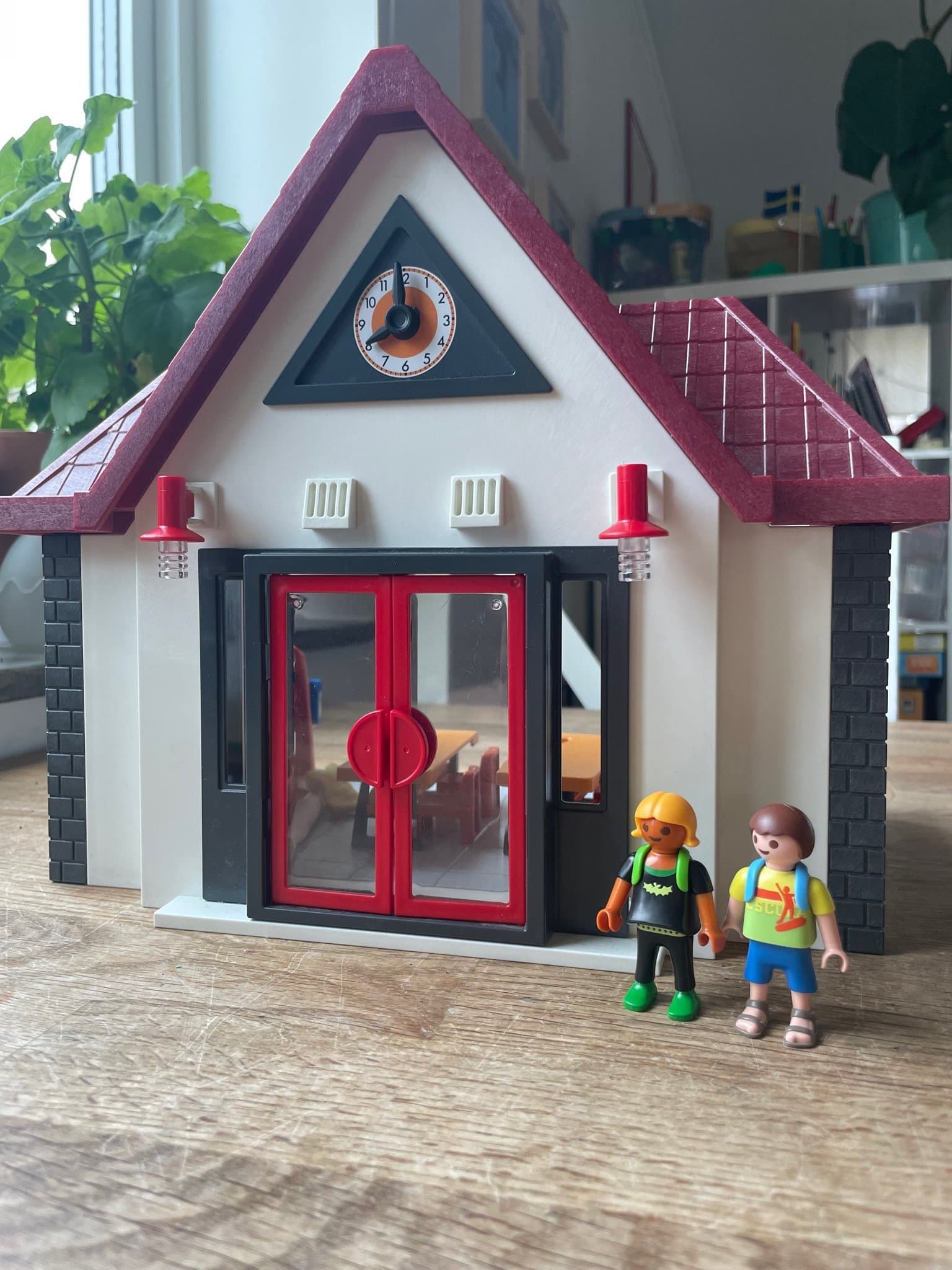 Playmobil Skola med tillbehör