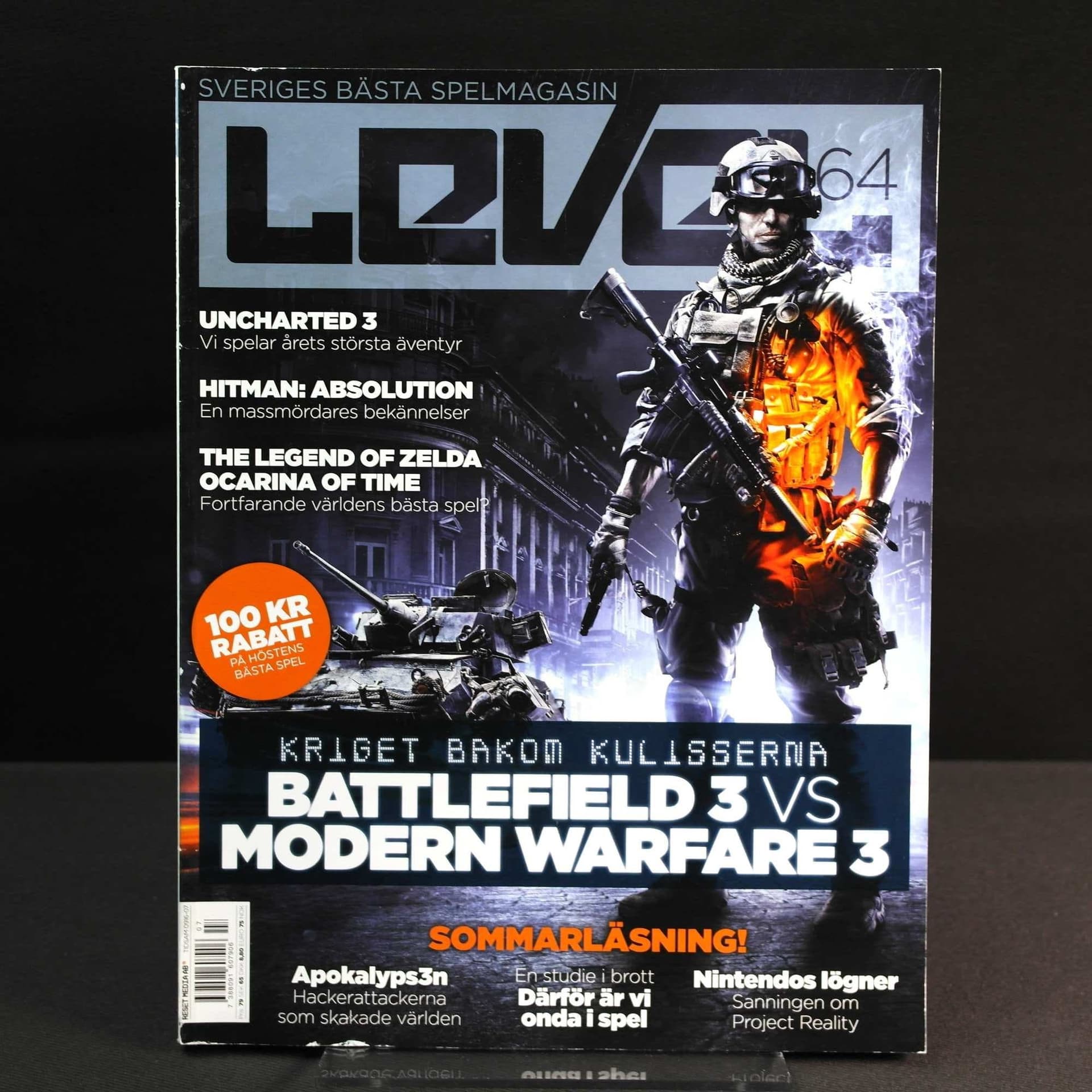 Level NR 64 - Augusti 2011 - Battlefield 3 vs Modern Warfare 3