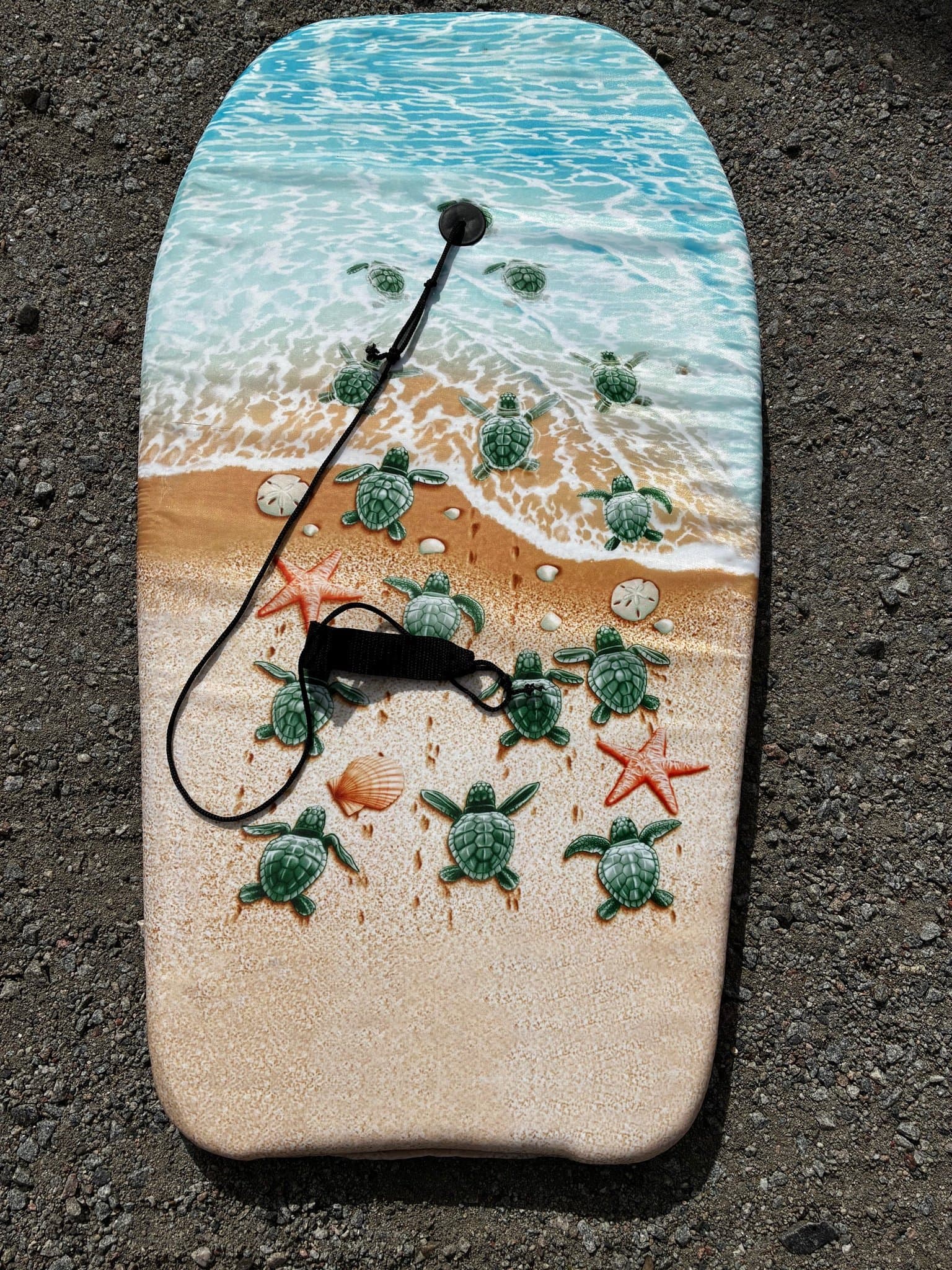 Bodyboard – Färgglad simbräda med sköldpaddor