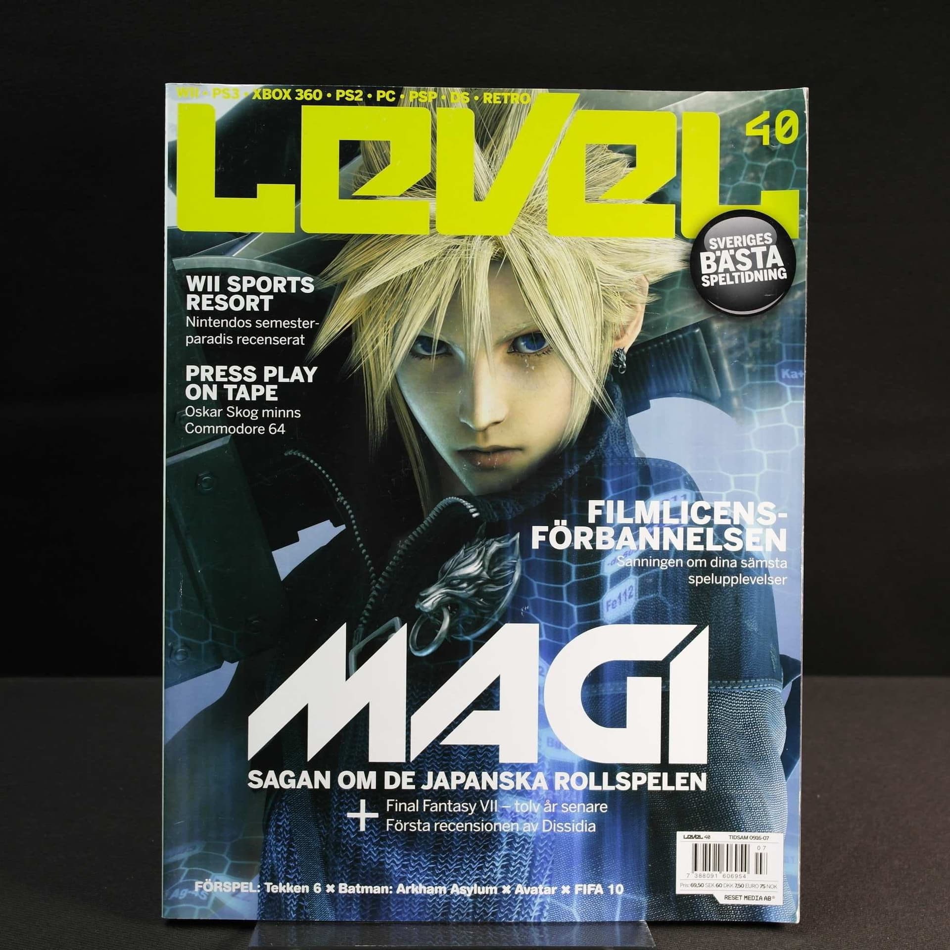 Level NR 40 - Augusti 2009 - Sagan om det japanska rollspelen
