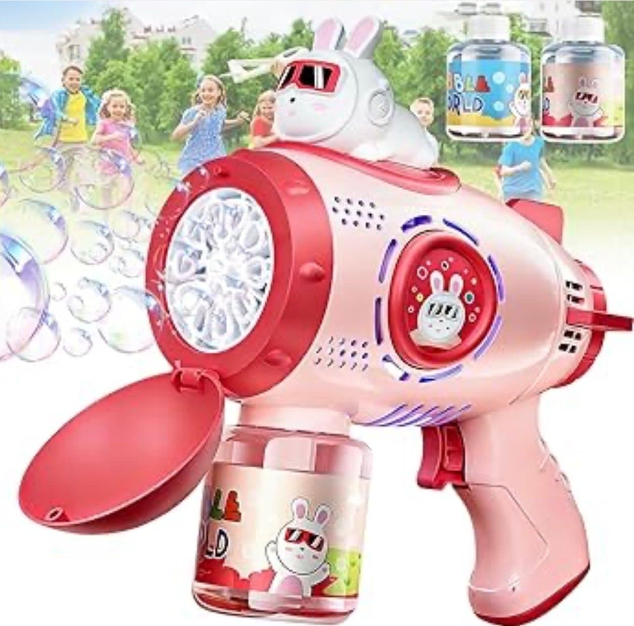 Bubbelpistol för barn | Perfekta presenten | Automatisk Såpbubblemaskin