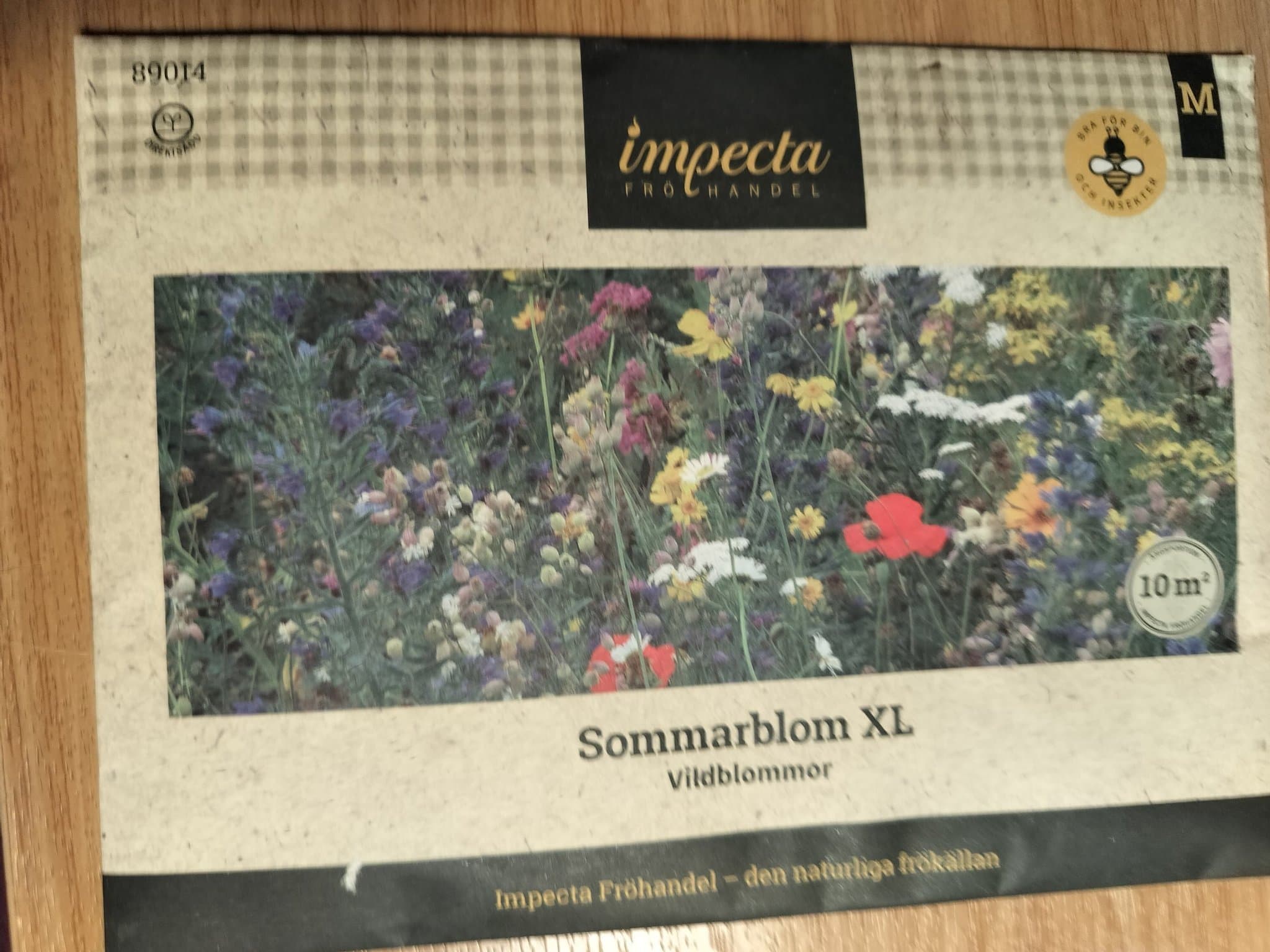 Sommarblom XL Vildblommor fröpåse, en egen äng
