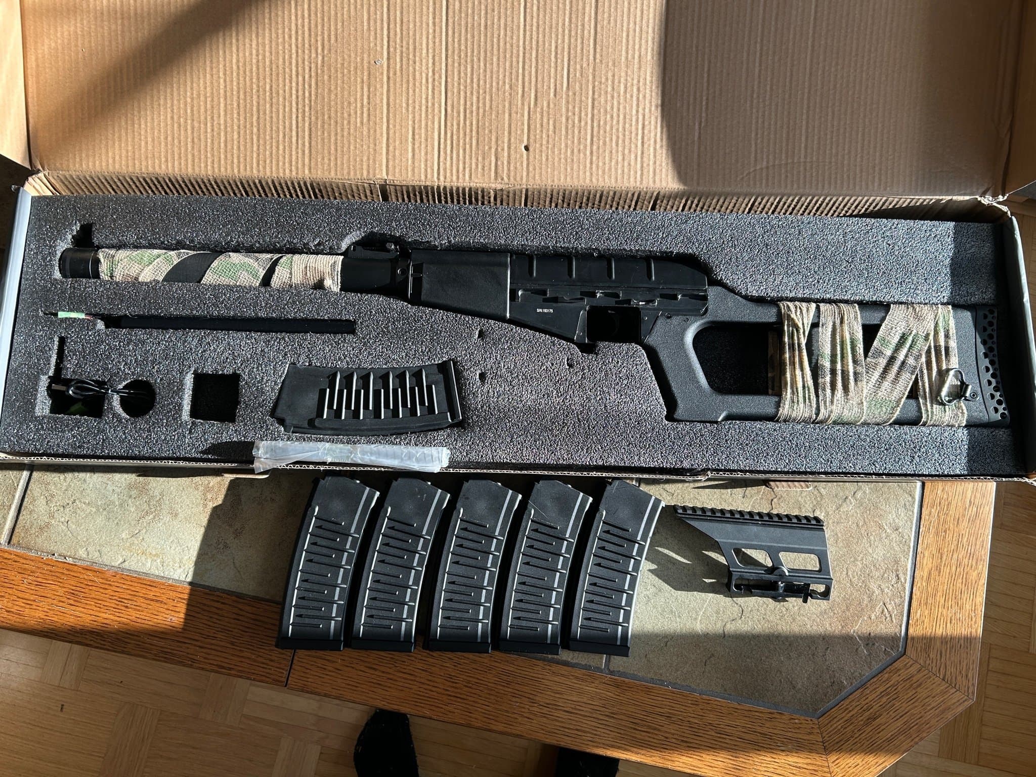 Uppgraderad CYMA VSS + tillbehör