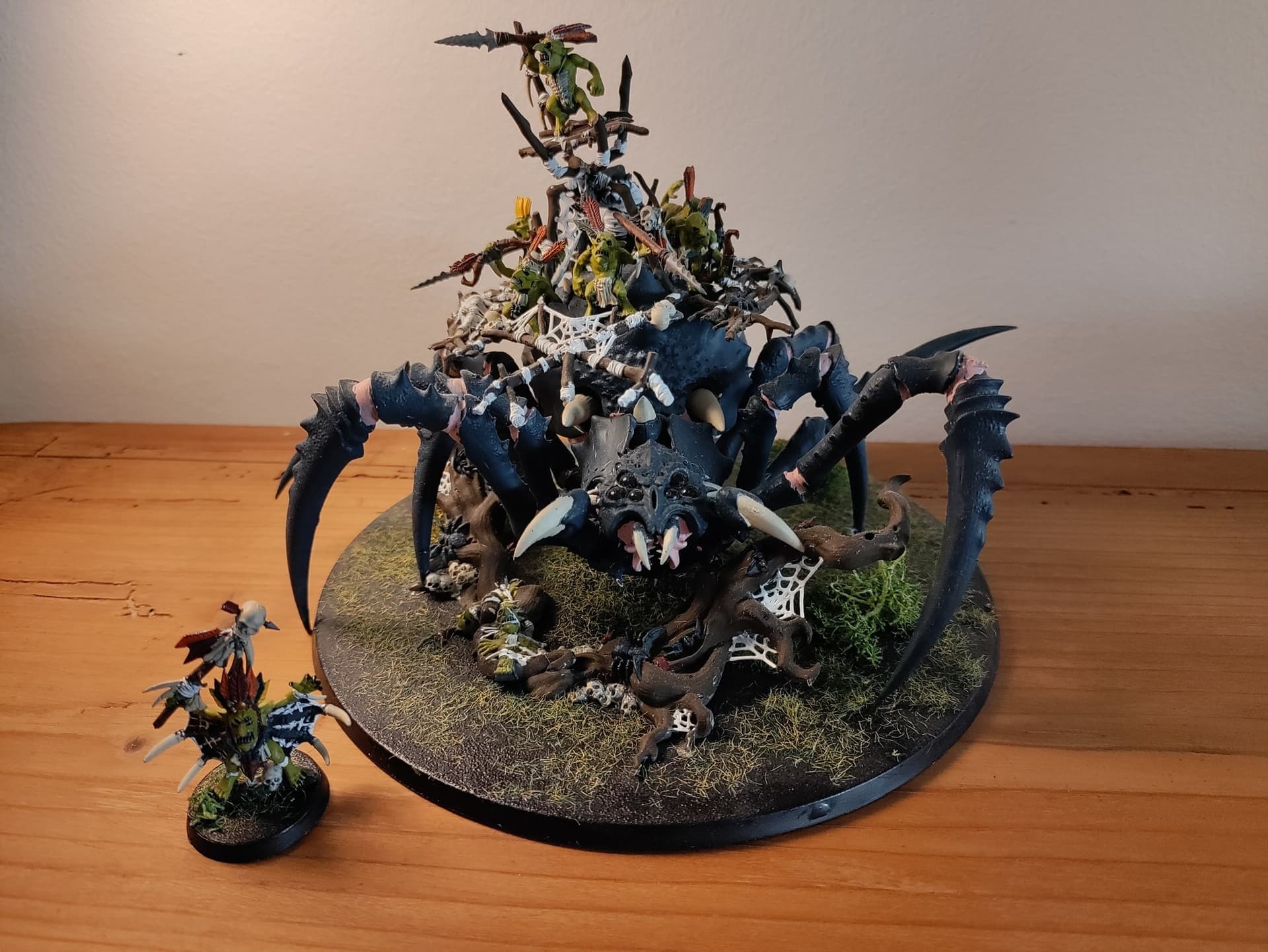 Warhammer Age of Sigmar Gloomspite Gitz Spiderfang Arachnarok Spider