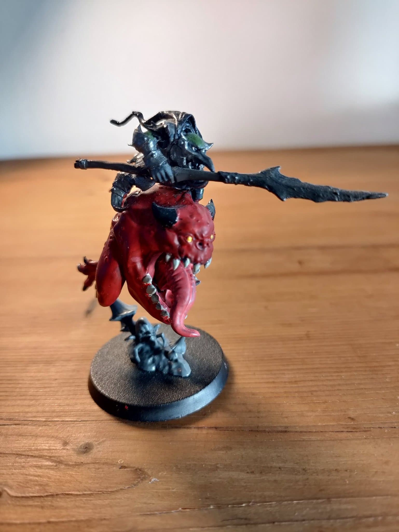 Warhammer Loonboss on Giant Cave Squig