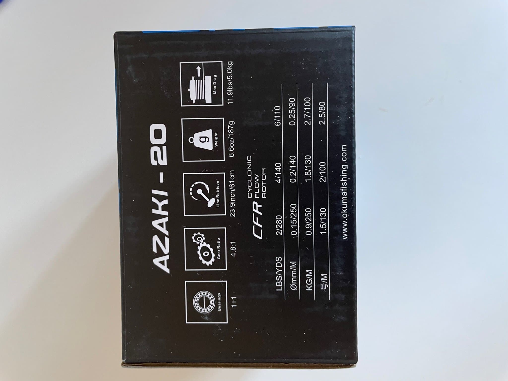 Haspelrulle Okuma Azaki-20