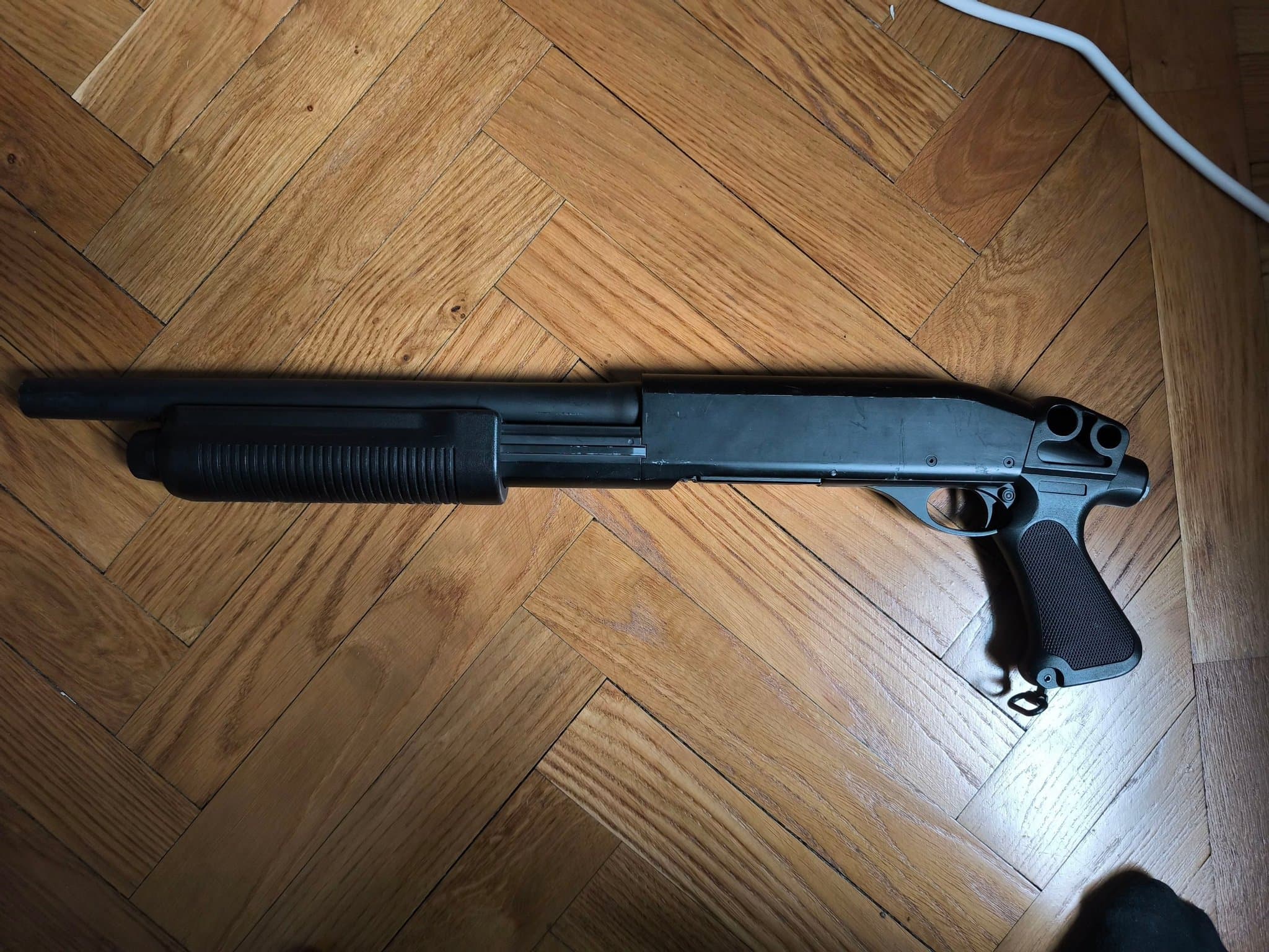 Airsoft Shotgun med bandolier