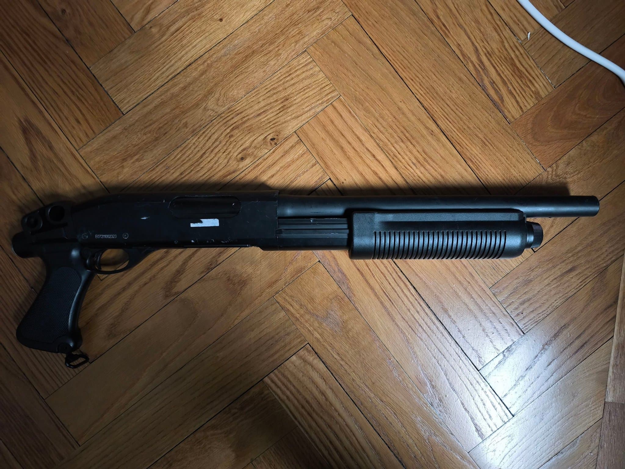 Airsoft Shotgun med bandolier