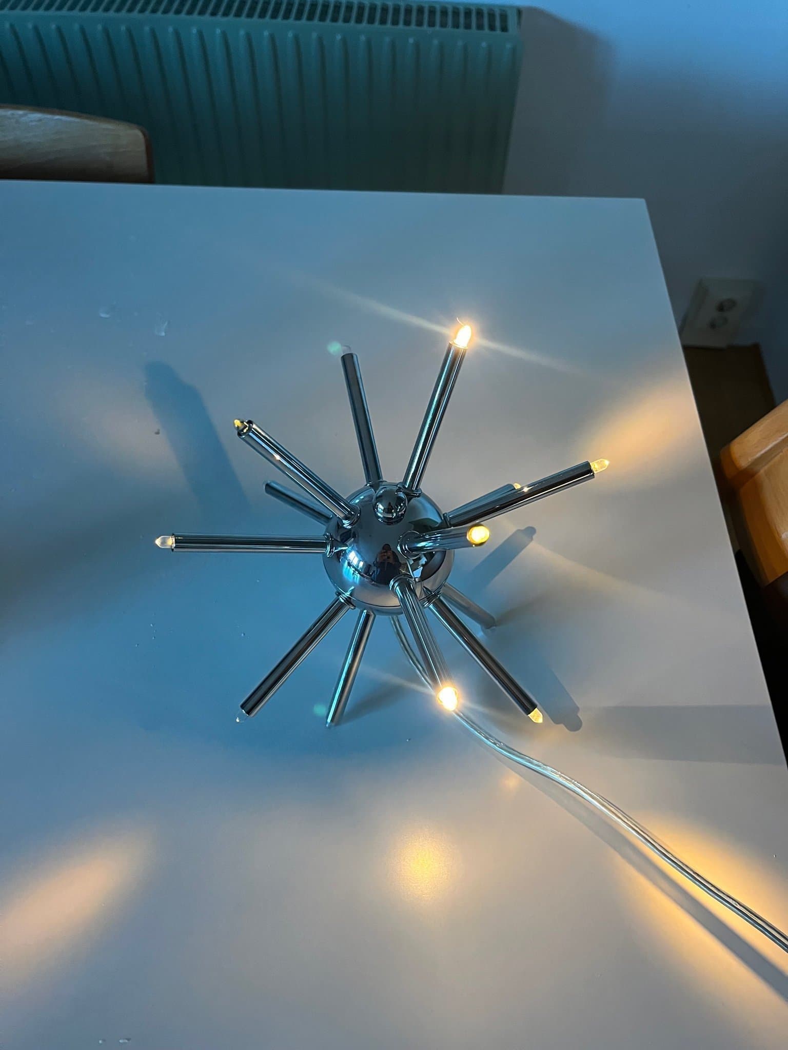 Bordslampa taklampa retro sputnik - space age