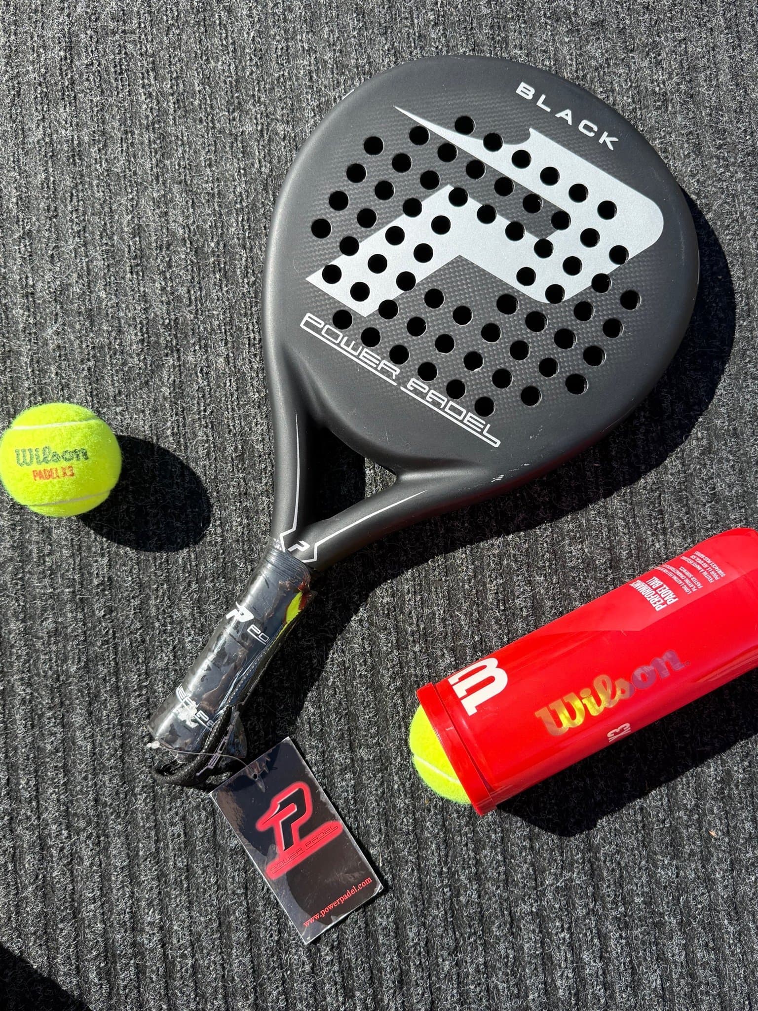 Power Padel Black padelracket