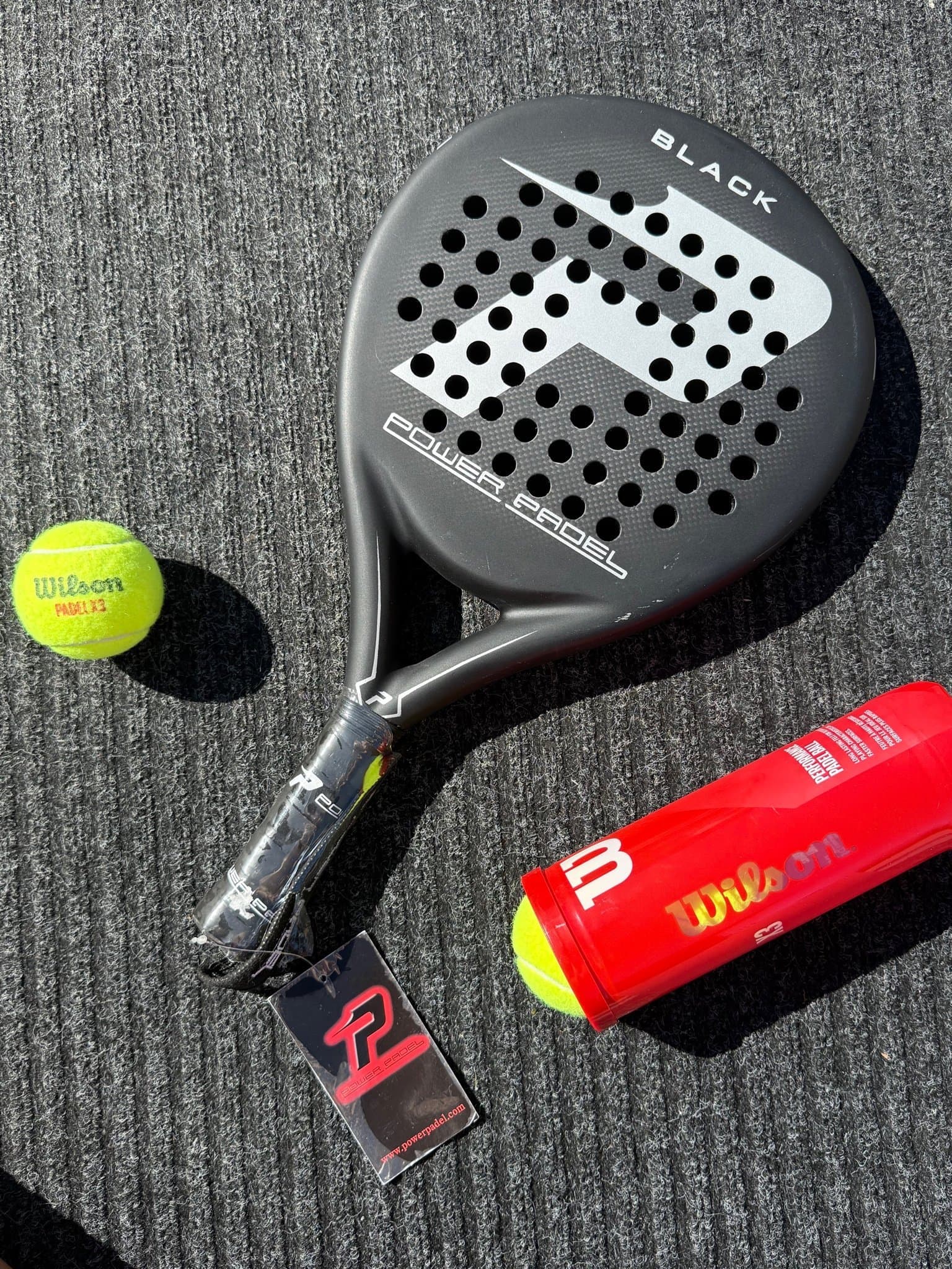 Power Padel Black padelracket