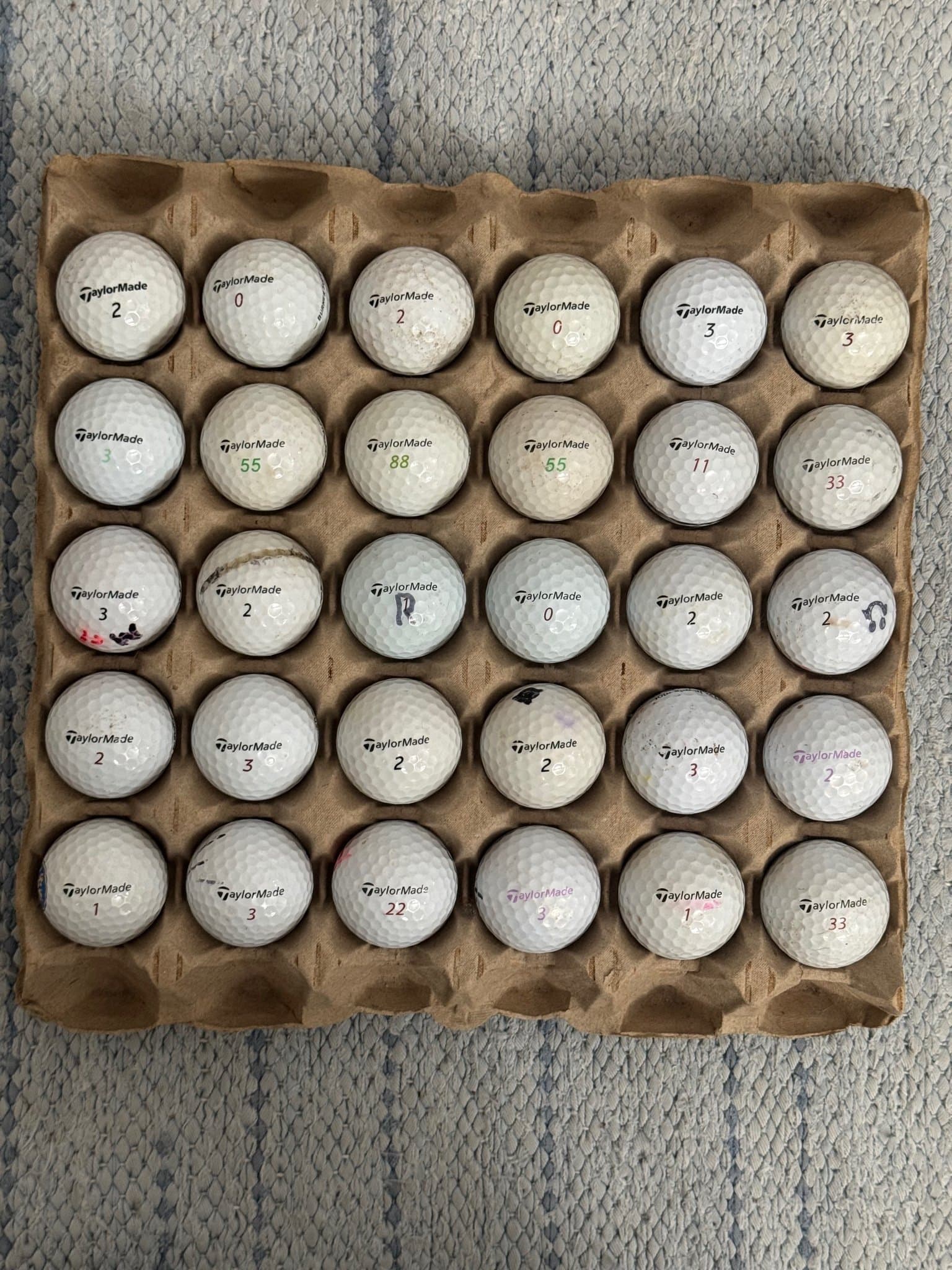 Taylormade golfbollar 20 st