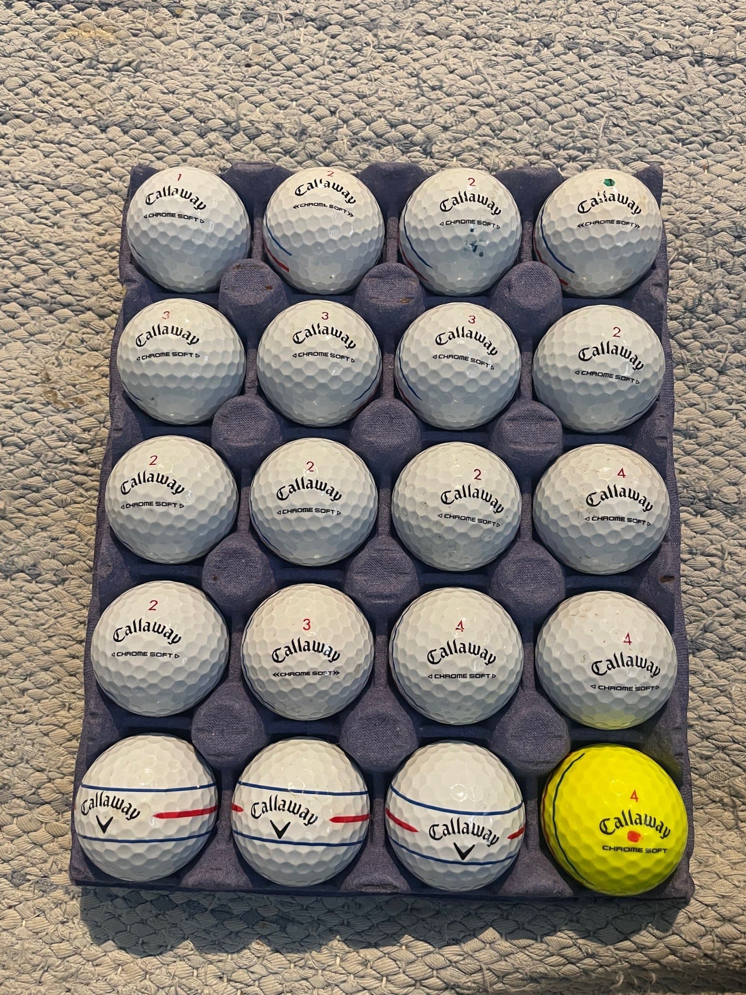 Callaway Chromesoft - Golfbollar 20st