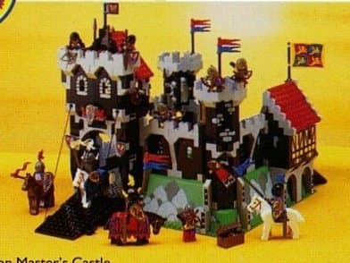 LEGO Castle 6086 - Black Knights Castle - Komplett med box & manual