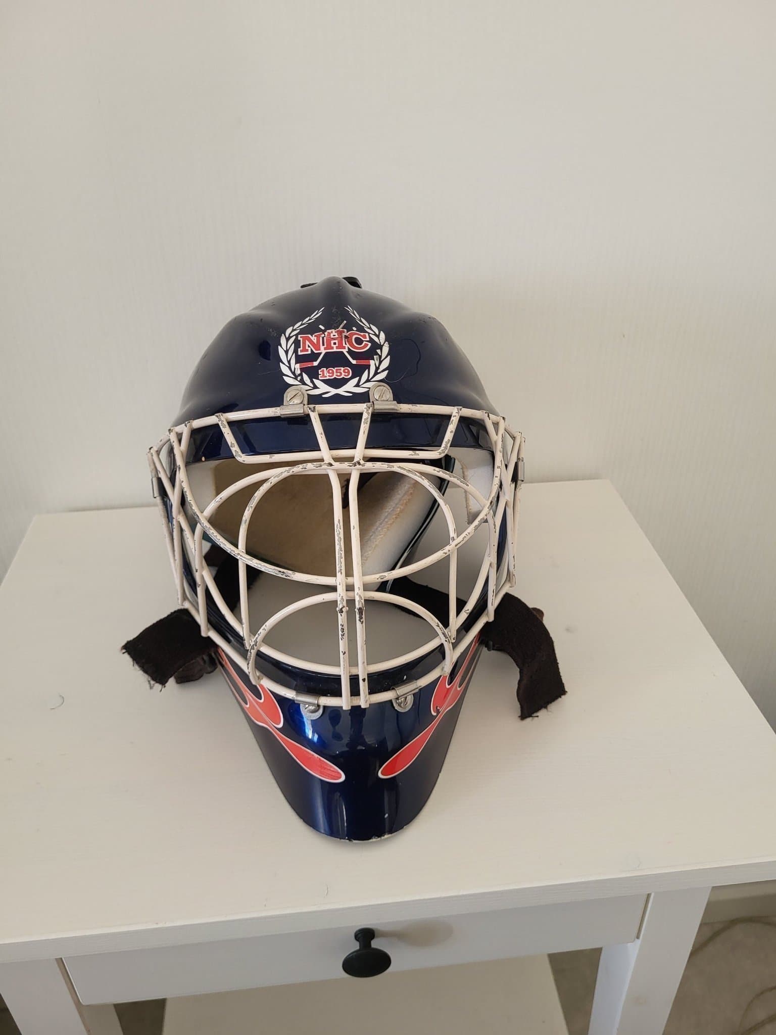 ReidiC hockeymålvaktsmask, Nässjö Hockeyclub, NHC 1959