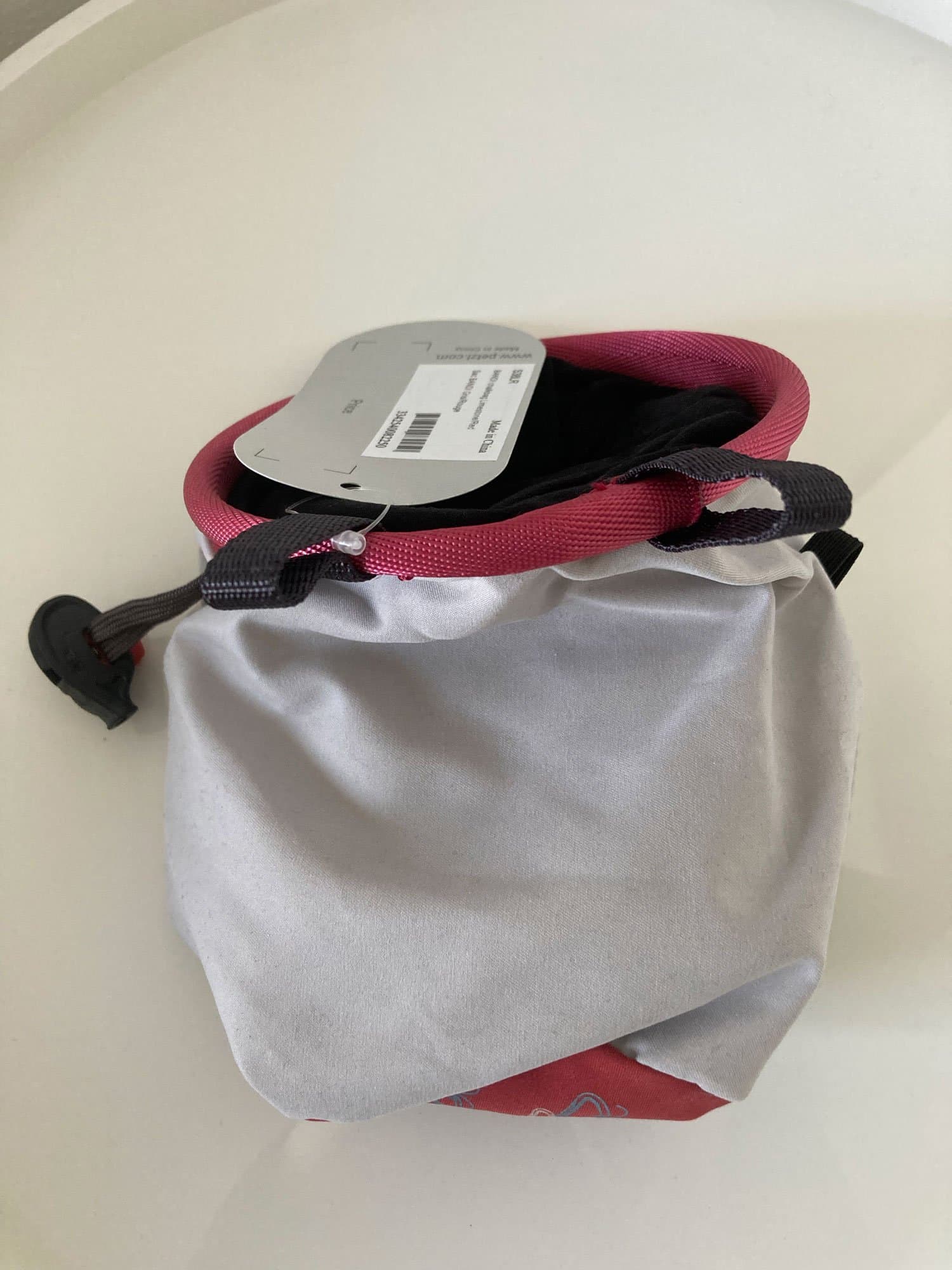 Petzl Kritpåse för Klättring - Limestone / Röd