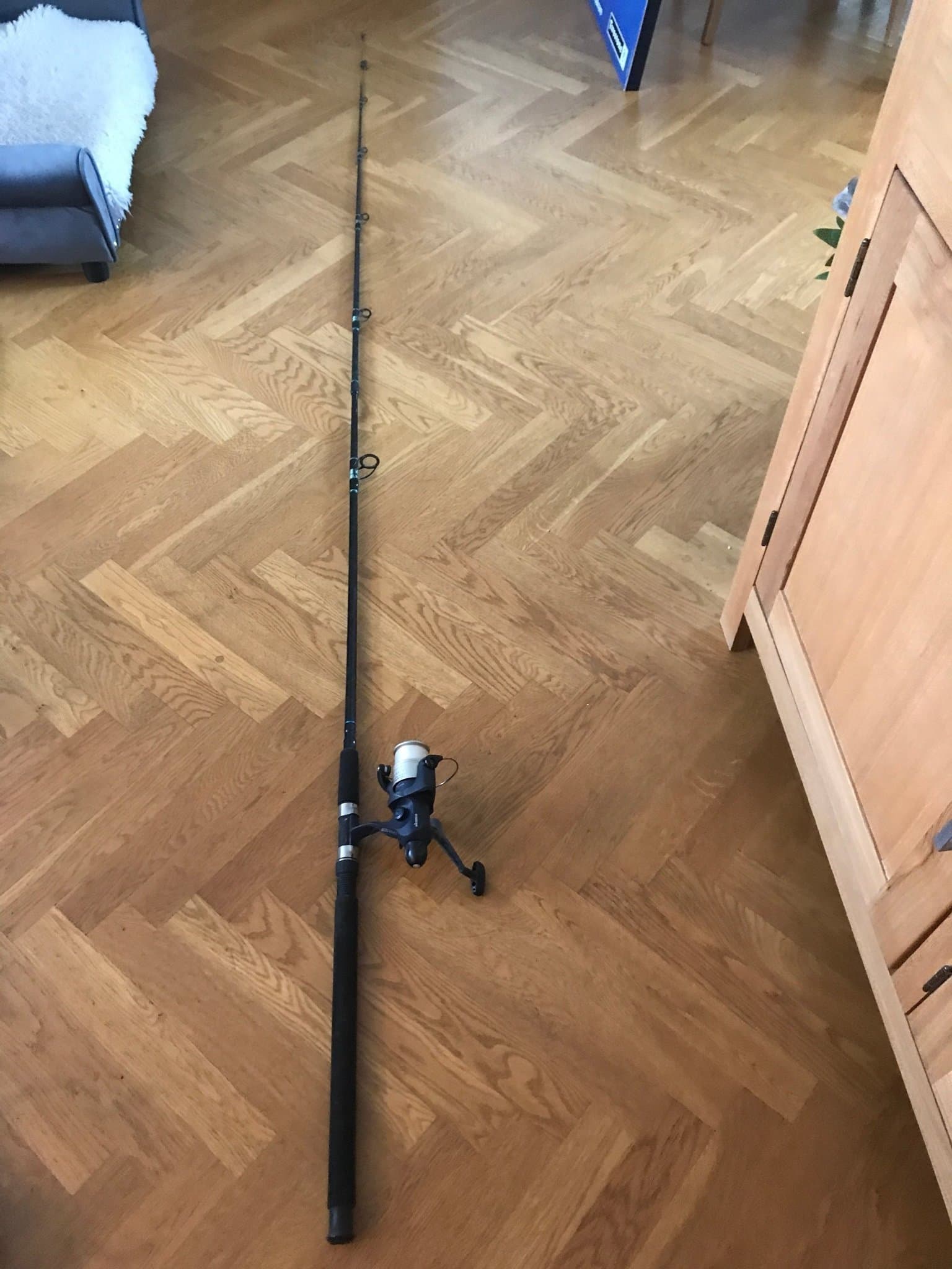 Ron Thompson spö med rulle