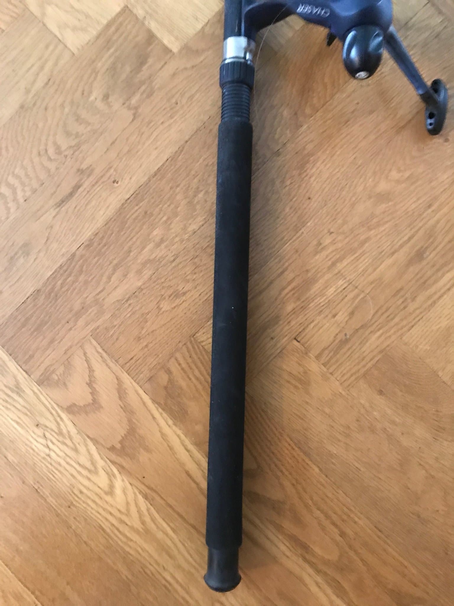 Ron Thompson spö med rulle