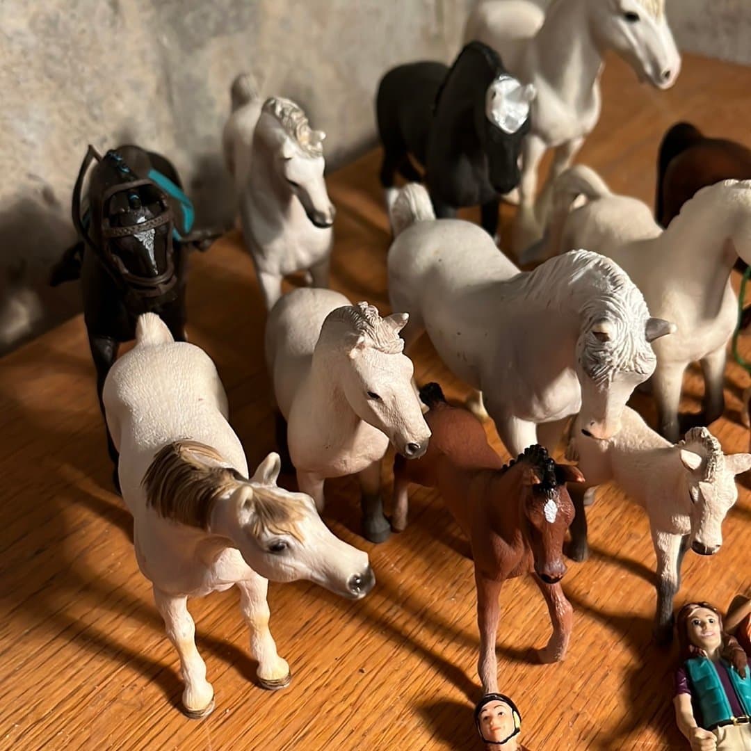 Schleich hästar och ryttare