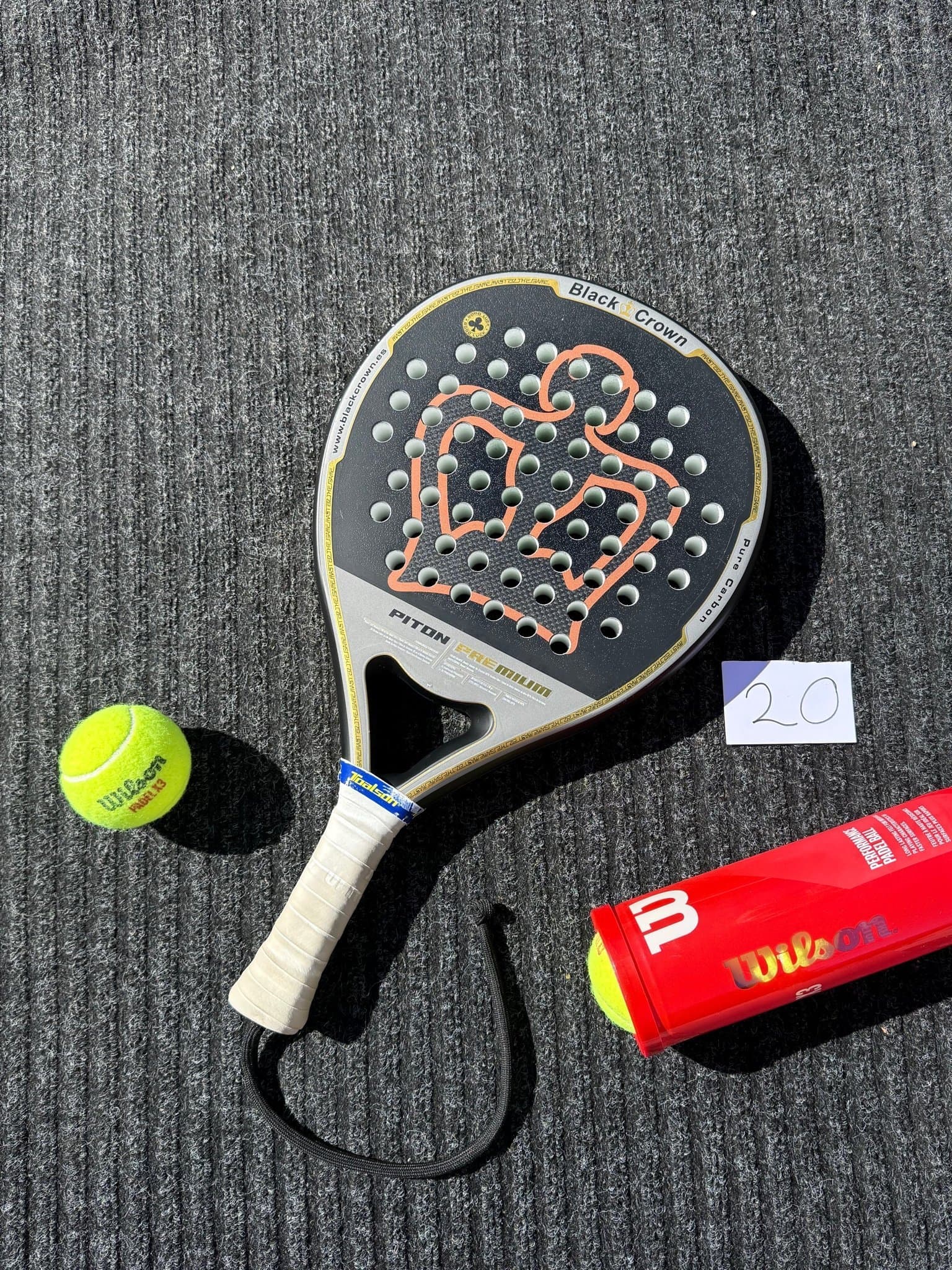 BLACK CROWN PADEL RACKET