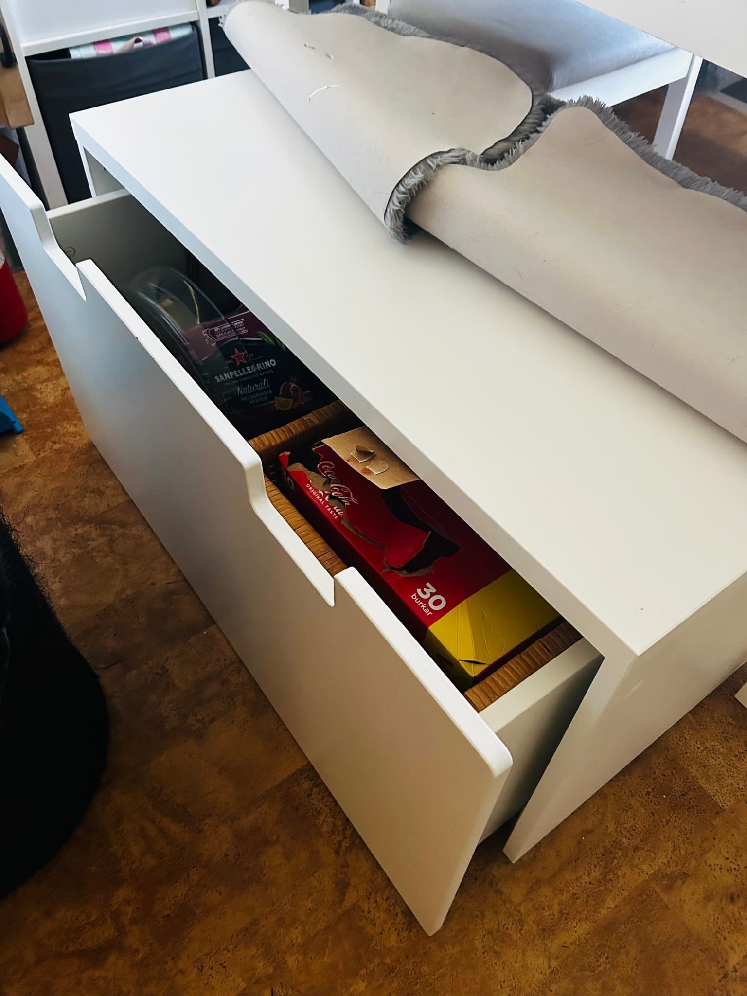 Ikea bänk med förvaring