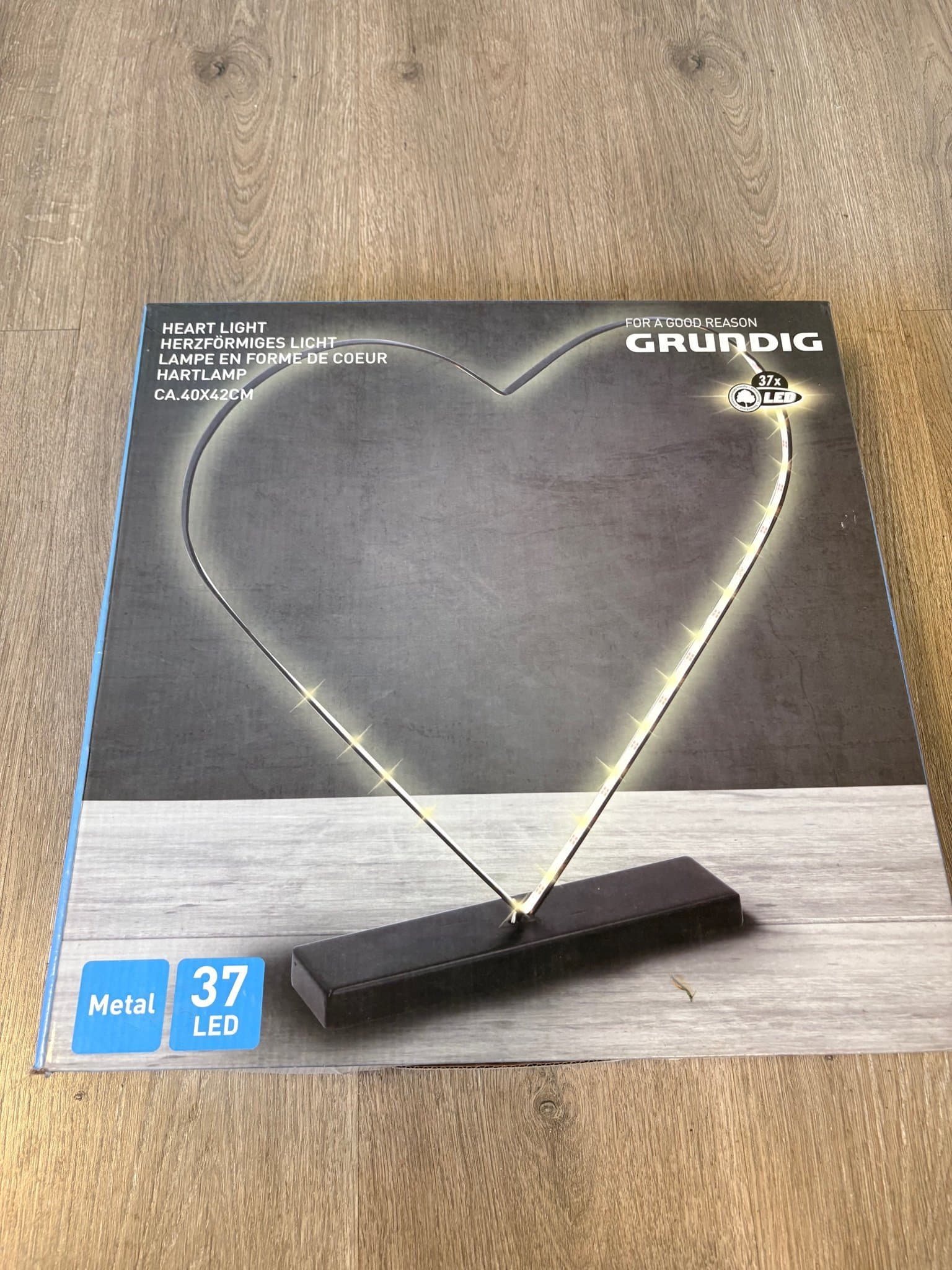 Grundig LED Hjärtlampa