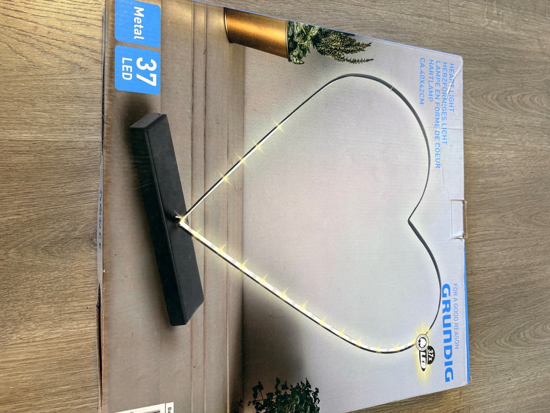 Grundig LED Hjärtlampa