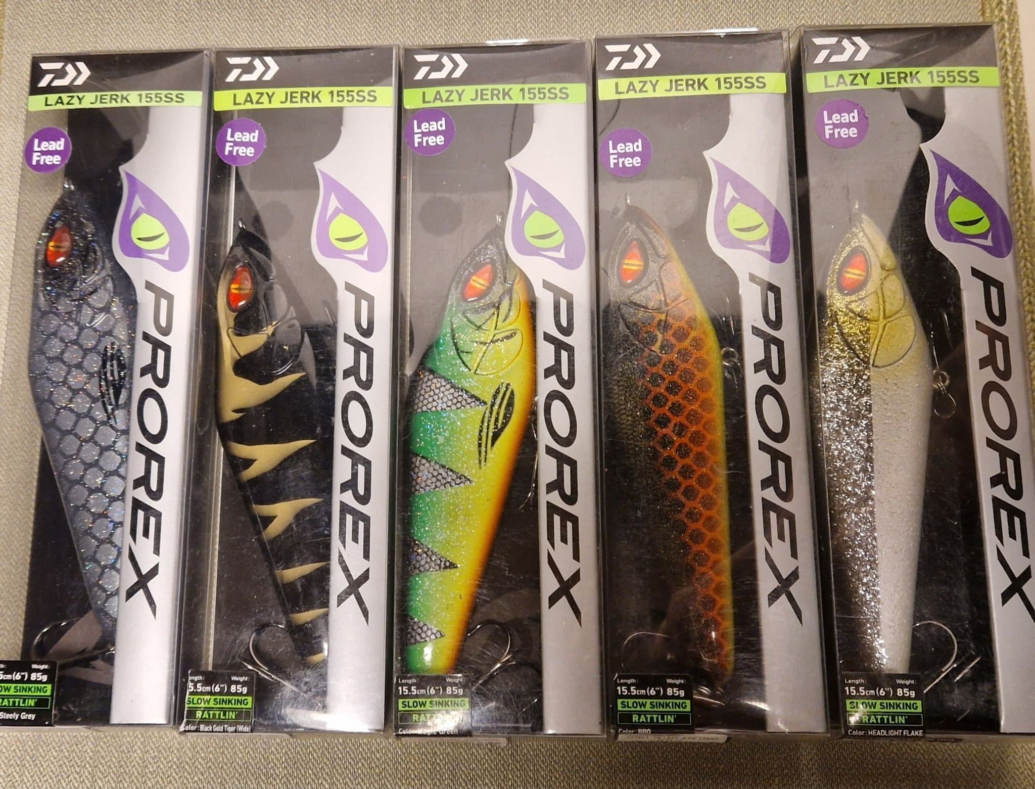 Daiwa Lazy Jerk 155SS (5 st)