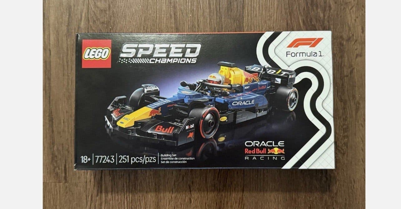 LEGO Speed Champions - OÖPPNAD Formula 1 Oracle Red Bull #77243