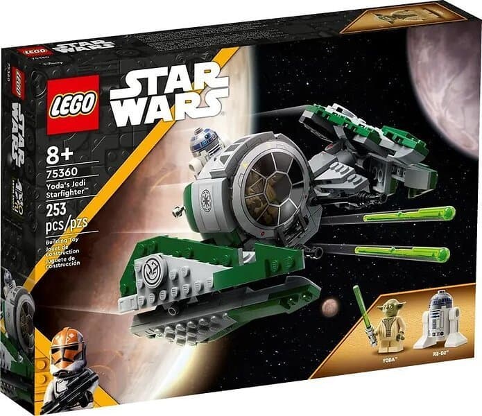 LEGO Star Wars - 75360 Yoda's Jedi Starfighter - Oöppnad