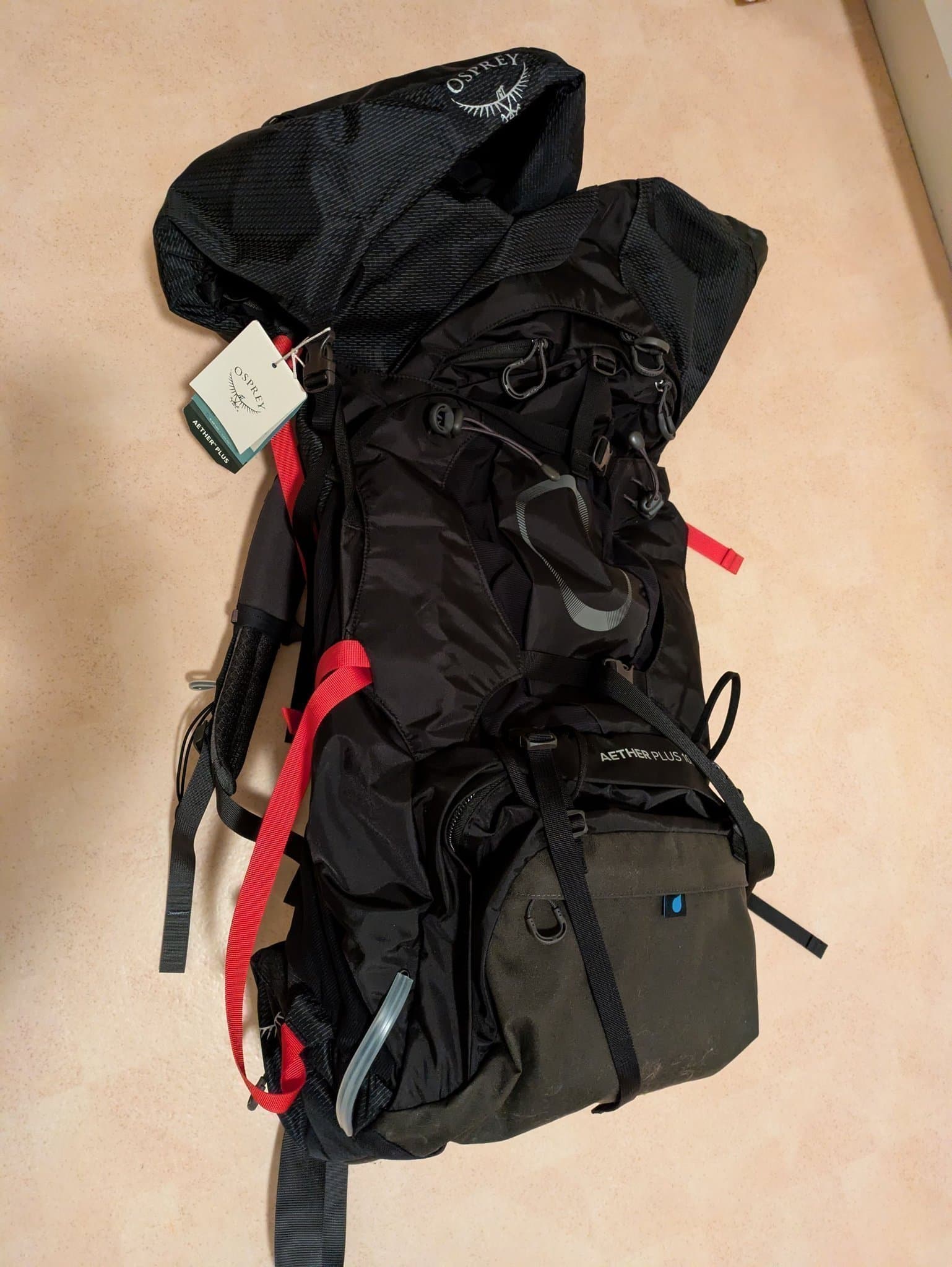Ny Osprey Aether Plus 100 Ryggsäck - S/M