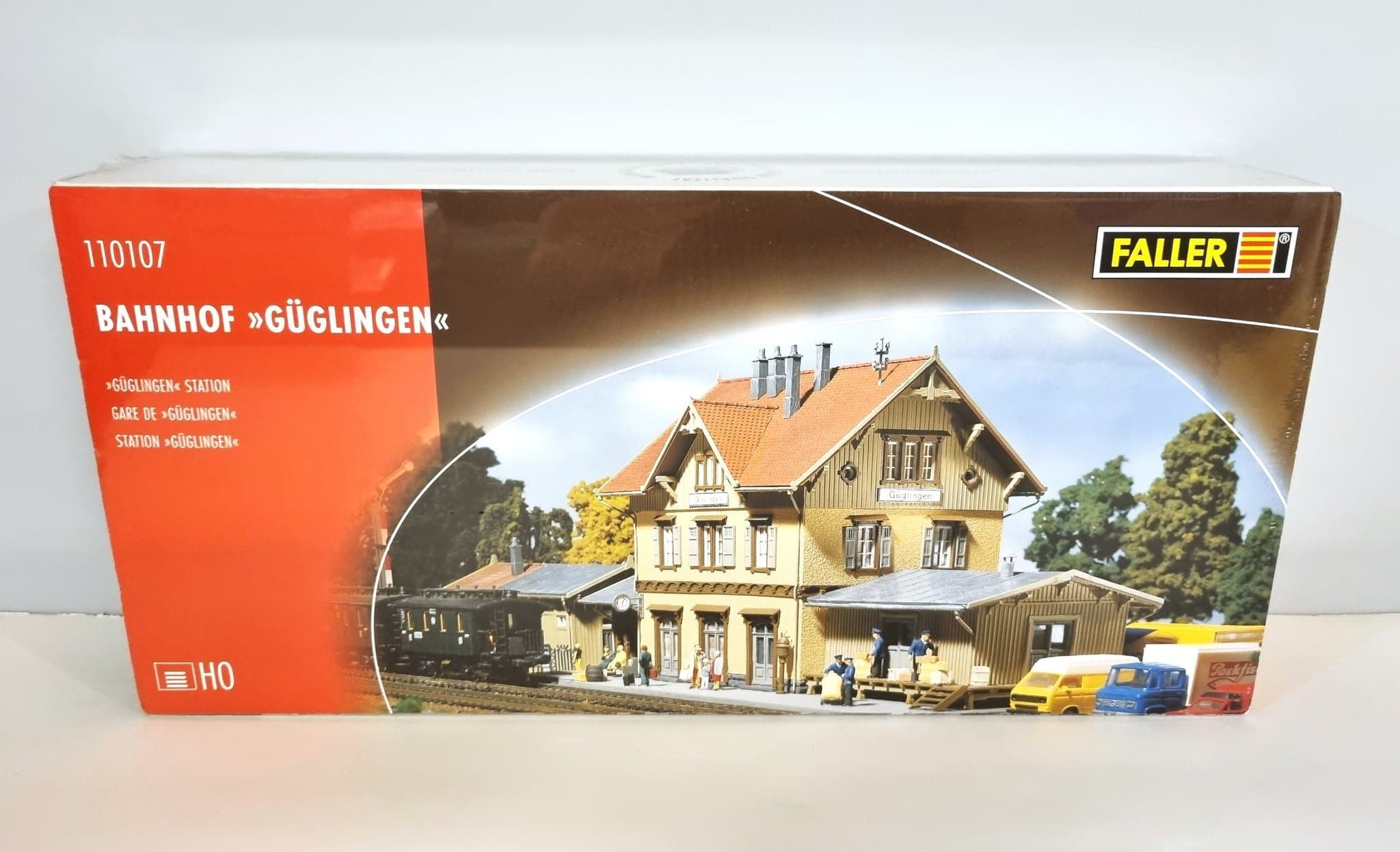 Faller 110107 Bahnhof "Guglingen" H0 järnvägsstation, sprillans ny!