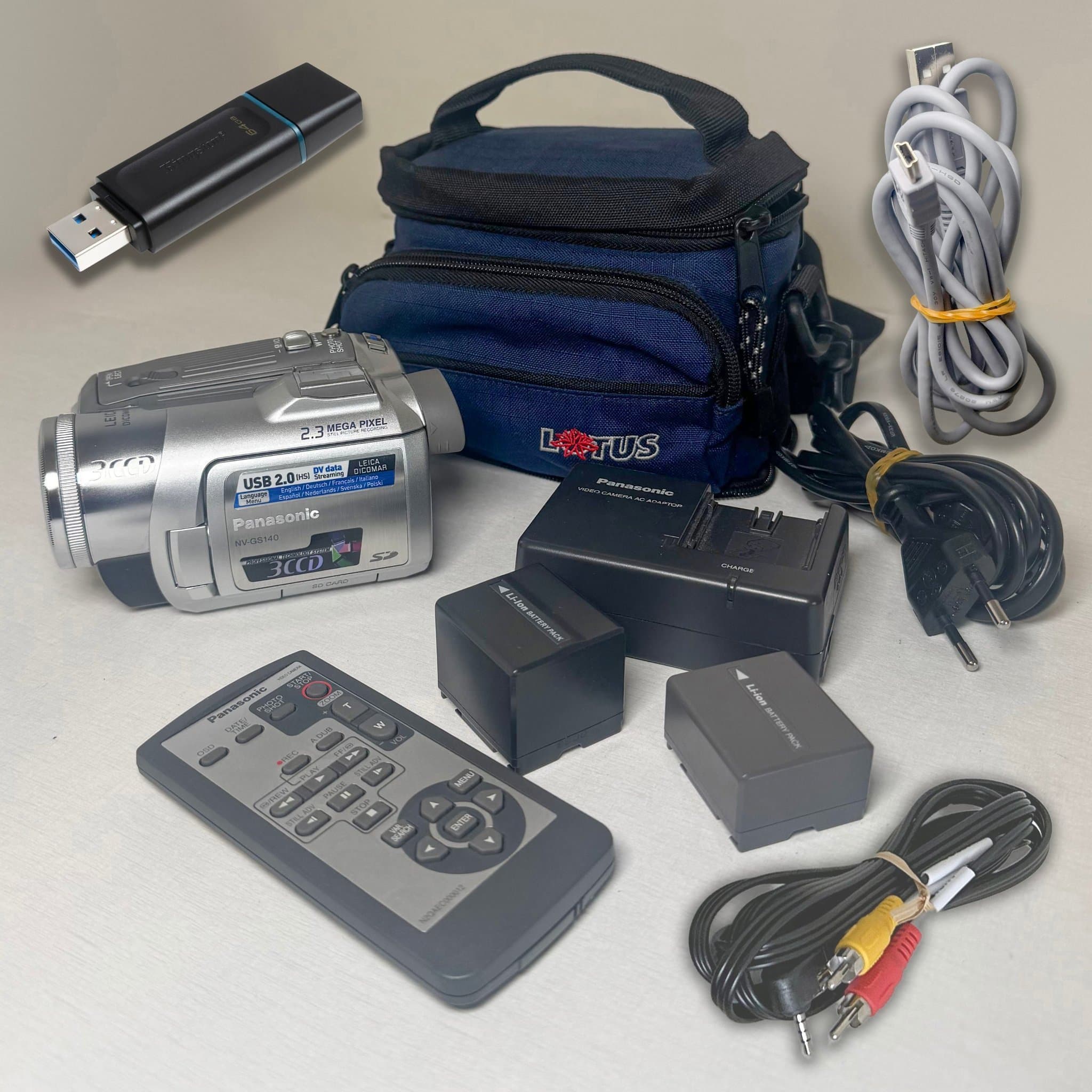 Digitalisera MiniDV band till dator - komplett paket