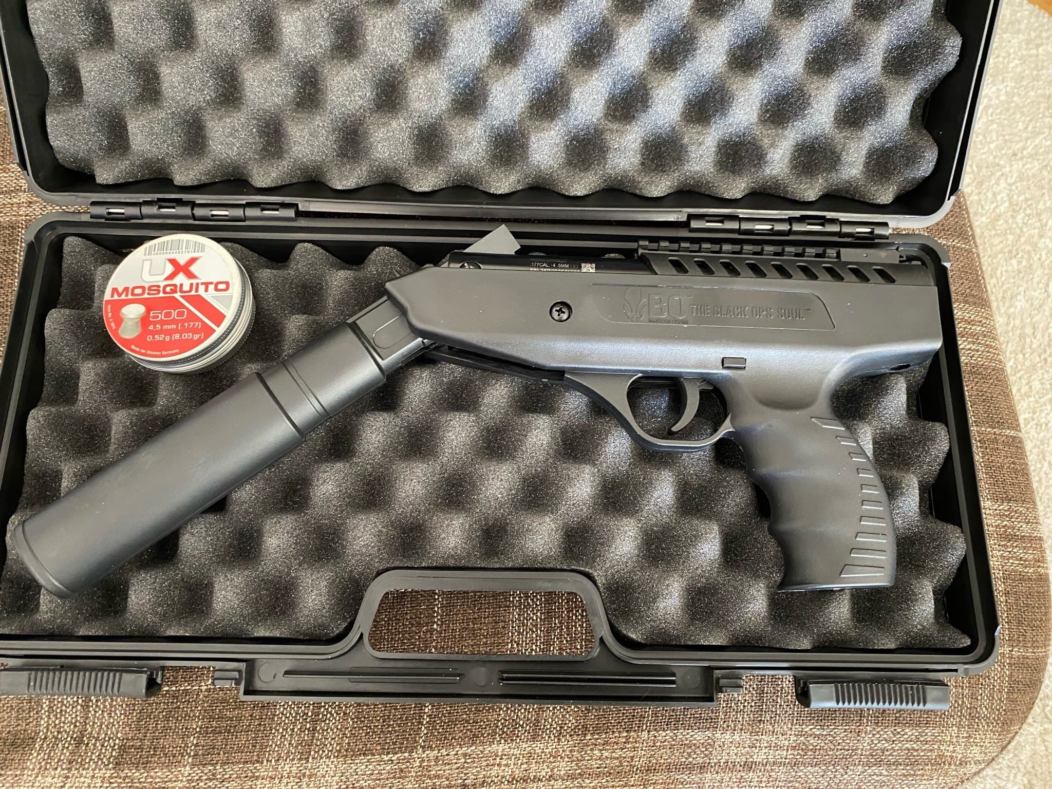 BLACK OPS LANGLEY LUFTPISTOL 4,5MM KIT