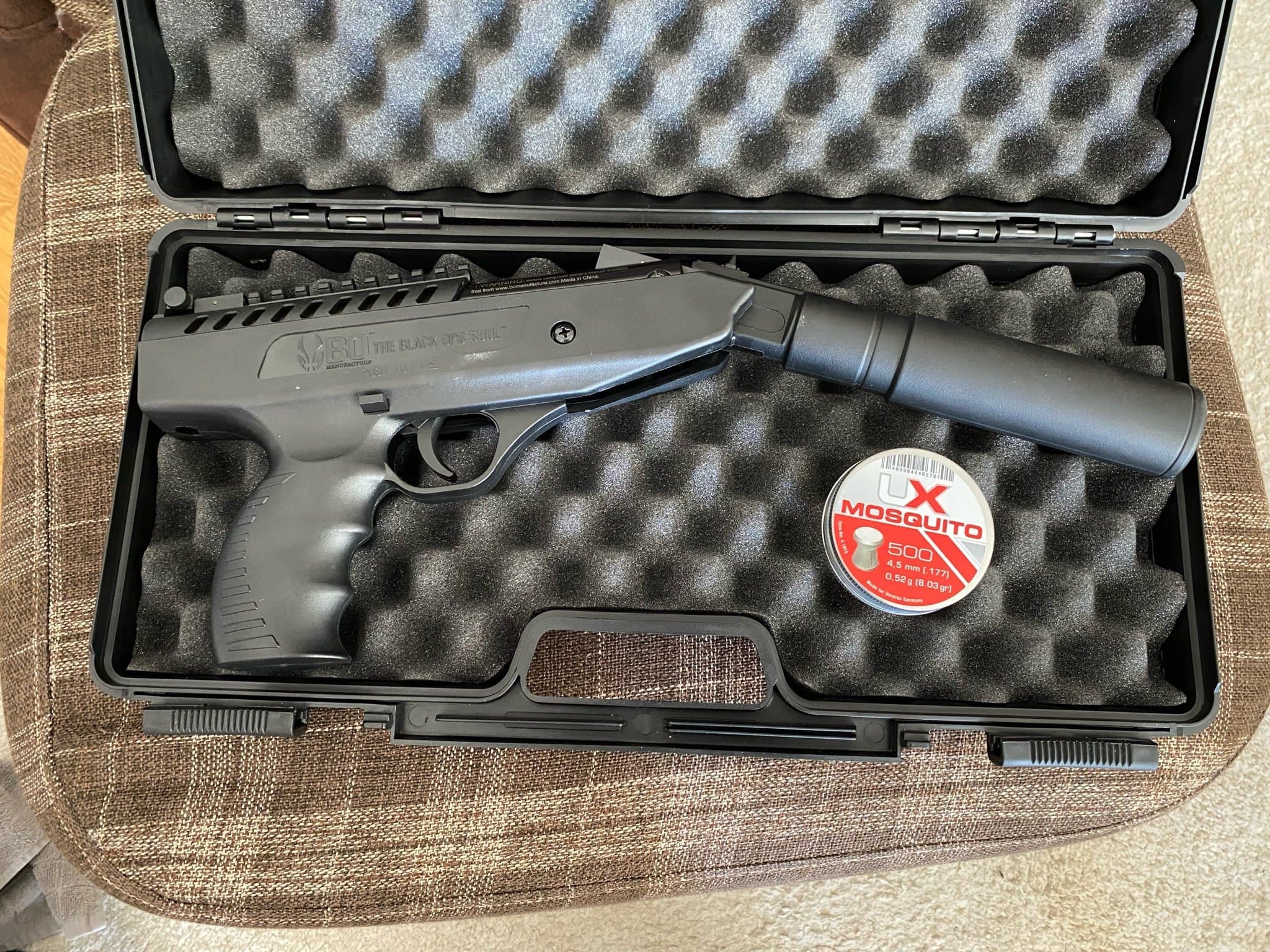 BLACK OPS LANGLEY LUFTPISTOL 4,5MM KIT