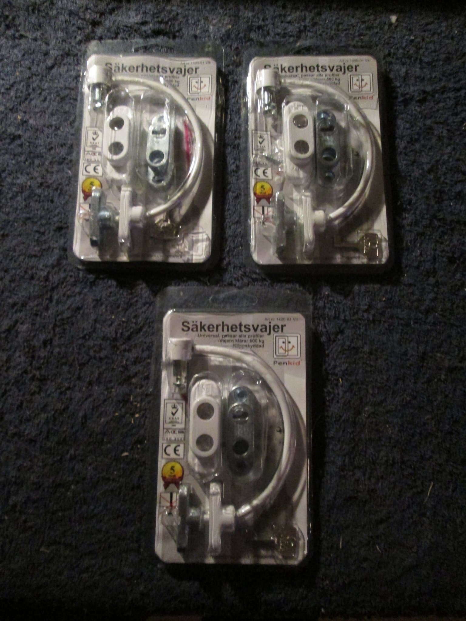 Säkerhets Vajer / Fönster / Barnsäkert / Kvalitet