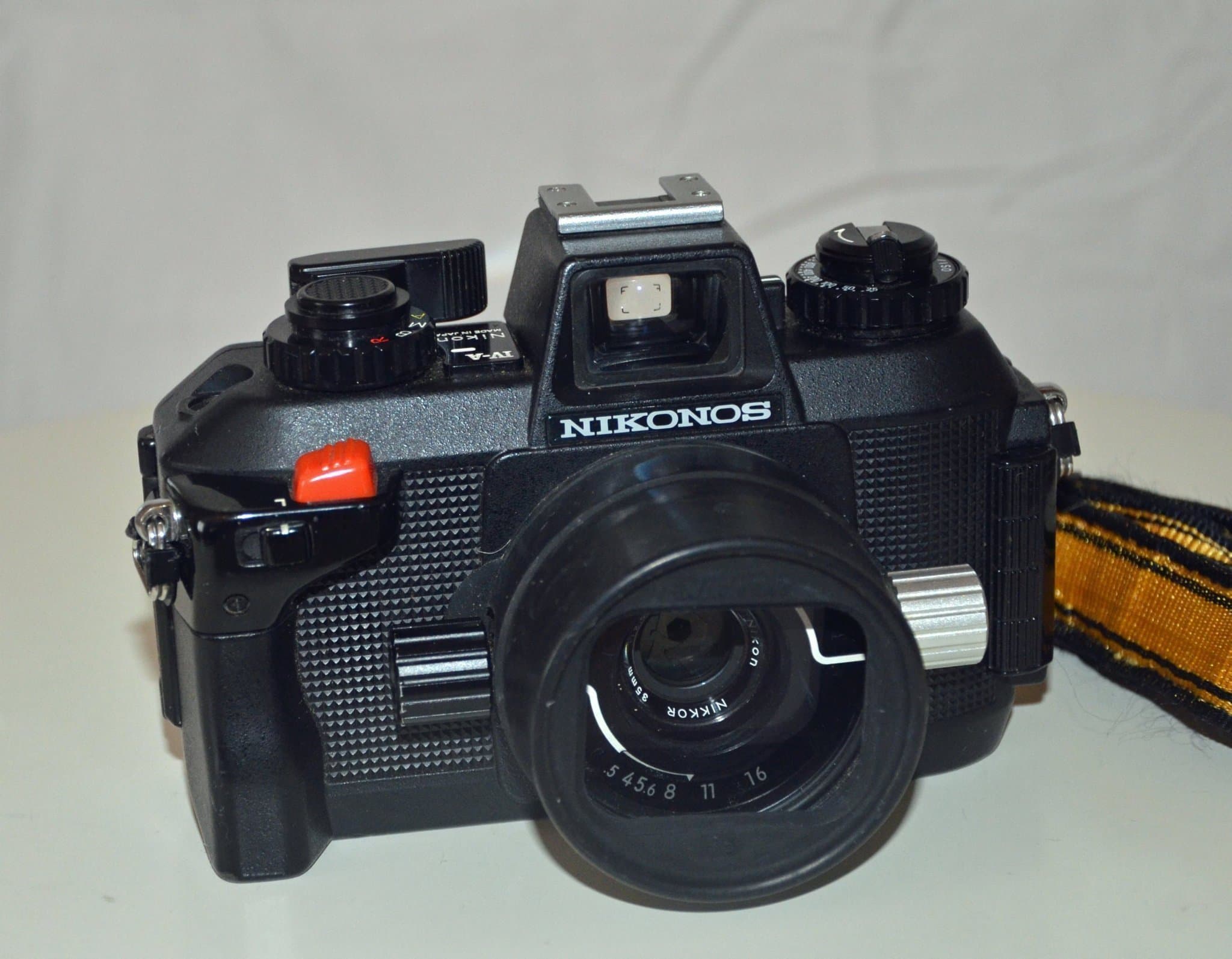 Nikon Nikonos IV-A analog undervattens kamera o Nikkor objektiv, mkt fint skick