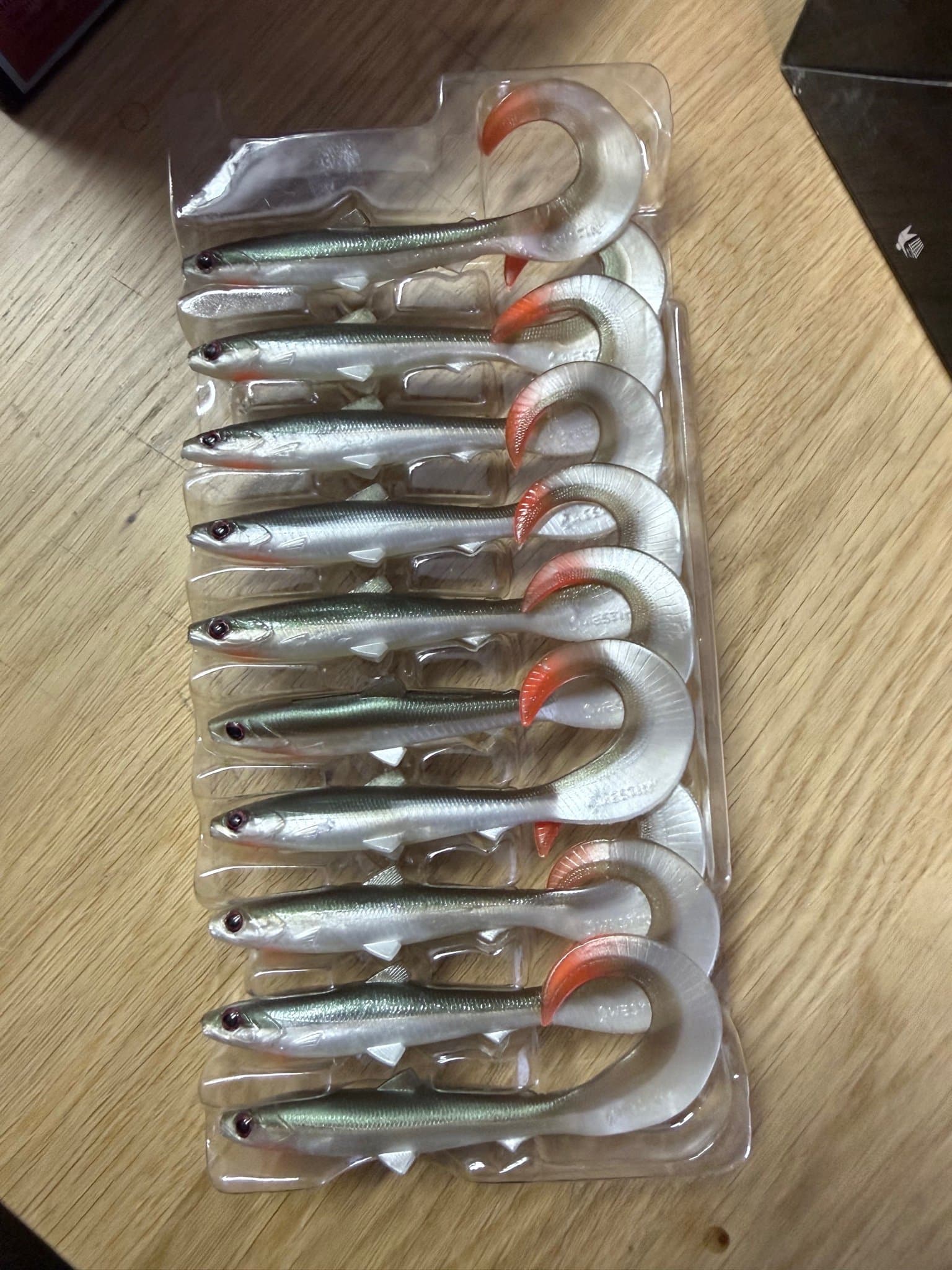 Westin Bulleteez Curltail 3 1/8" Bass Orange mjukbete 10cn