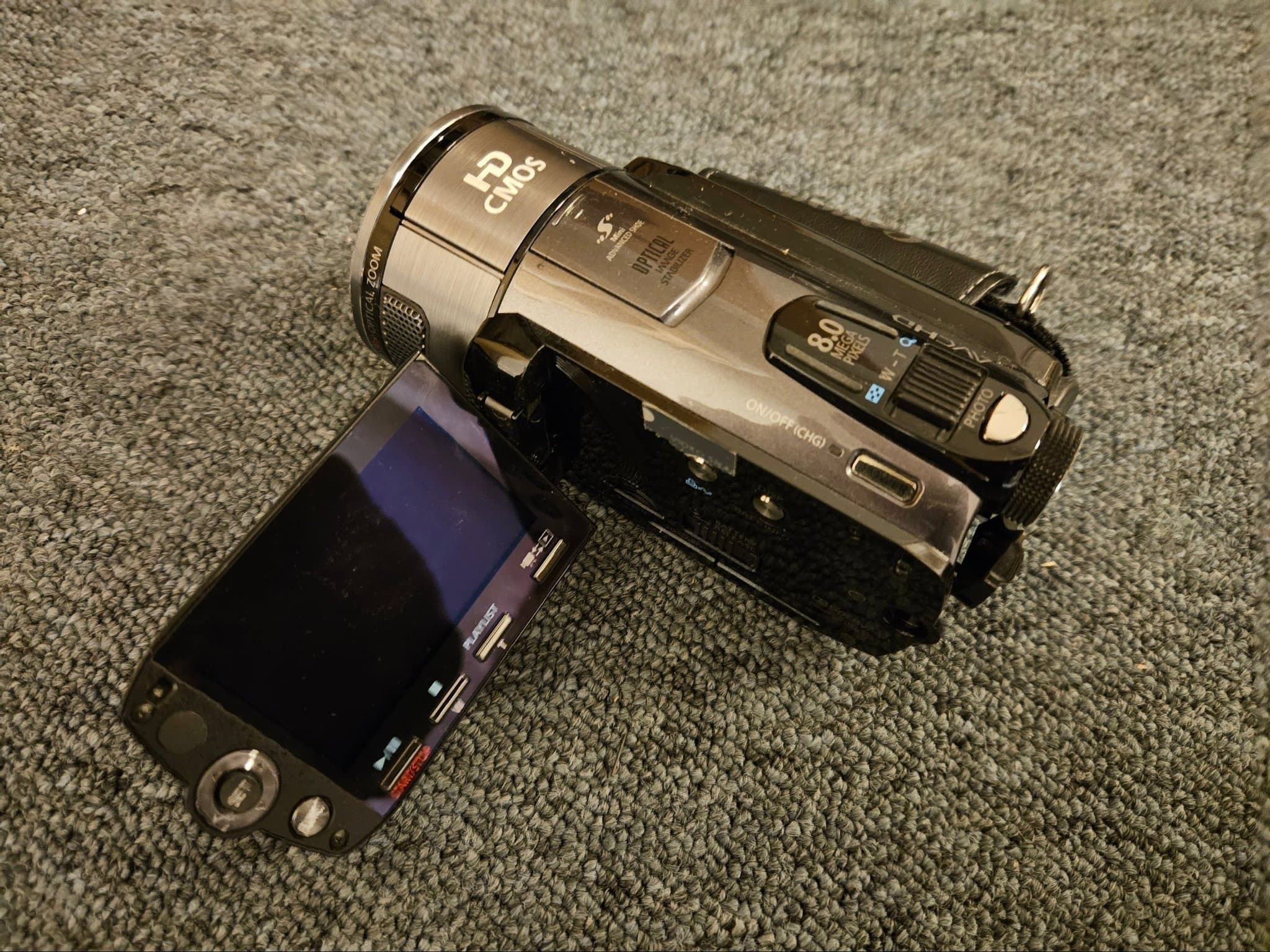 Canon Legria HF S100E HD camrecorder - utan laddare och batteri