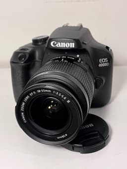 Canon EOS 4000D + 18-55mm Lens Kit – Excellent Condition – One Owner