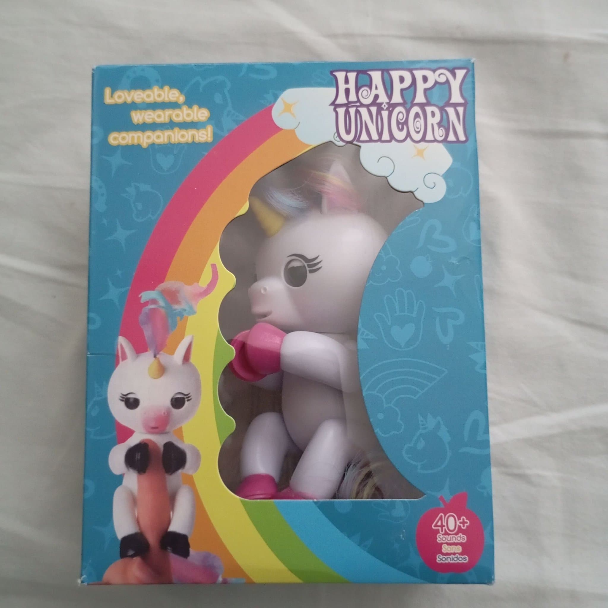 Happy Unicorn Fingerlings Interaktiv Leksak