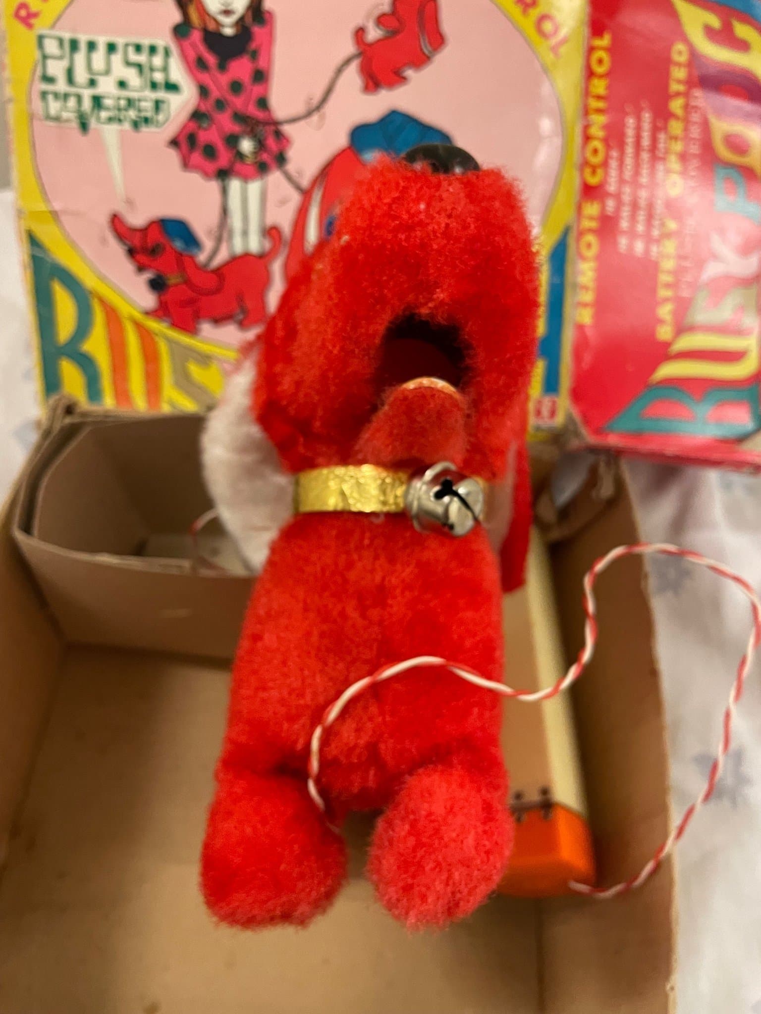 Vintage Busy Pooch Leksak med Fjärrkontroll