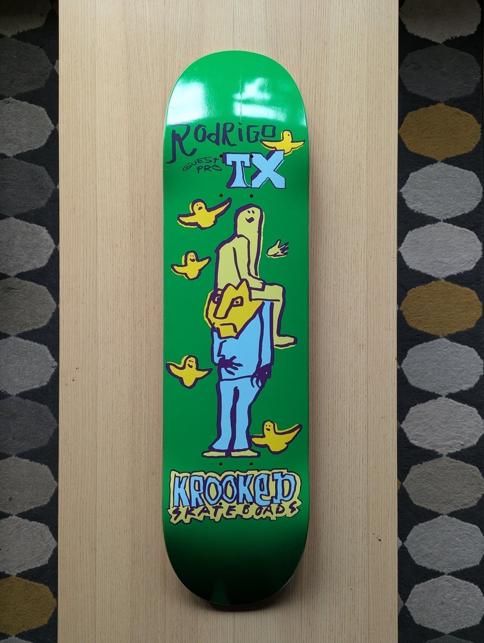Krooked Skateboard Deck Rodrigo TX Guest Pro